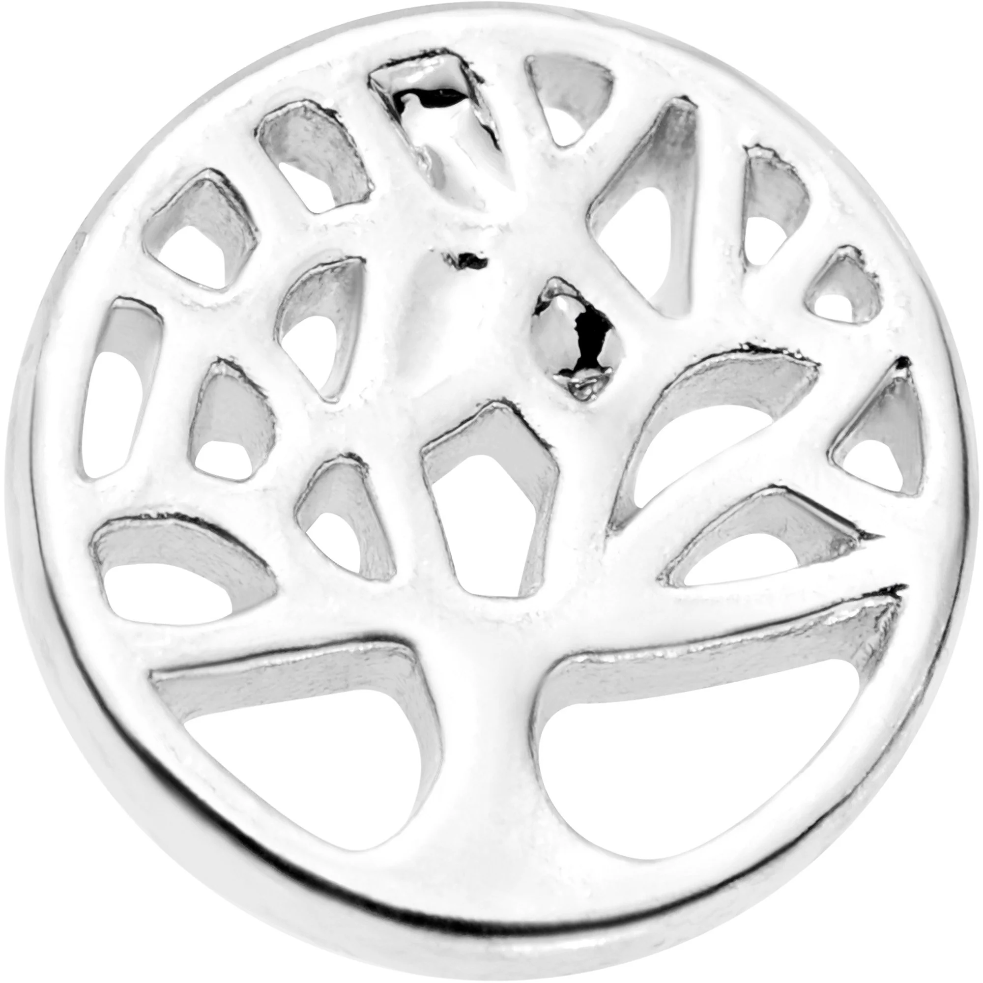 1/4 Tree of Life Cutout Tragus Cartilage Earring - Image 2
