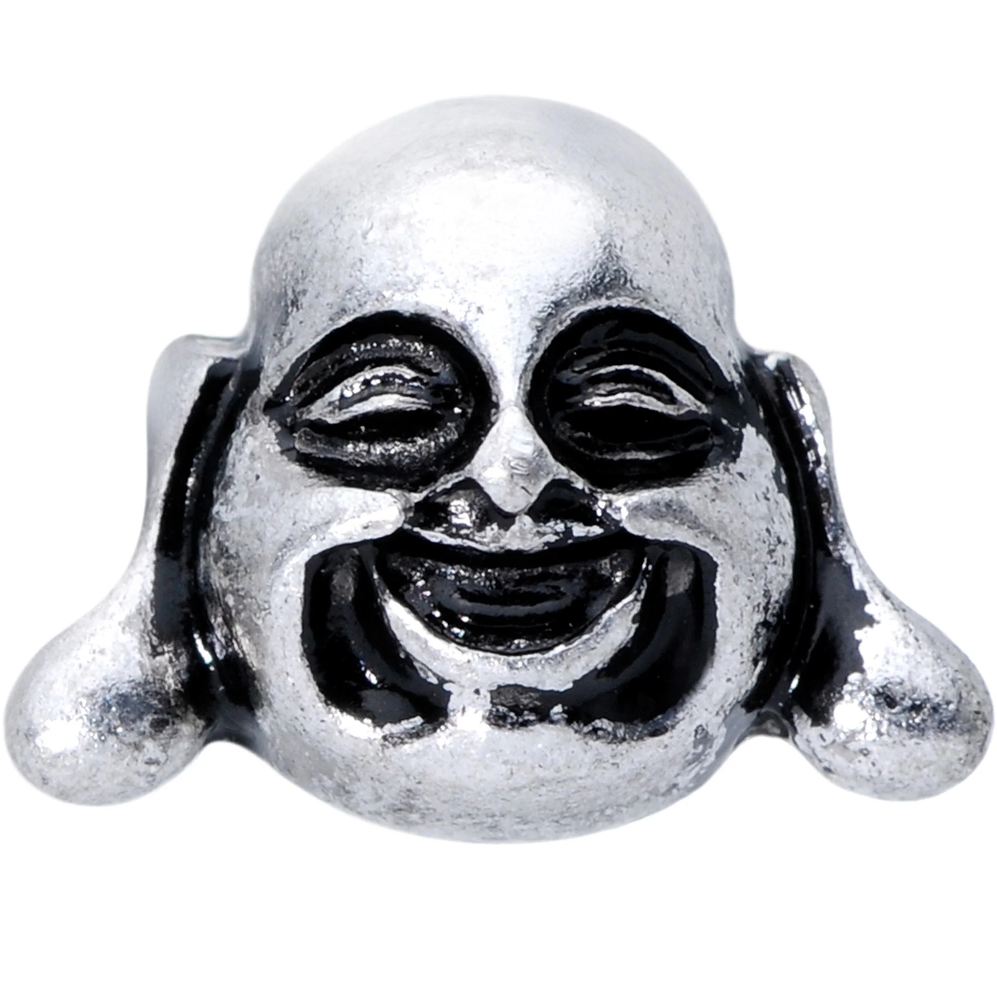 14G 1/4 Chubby Buddha Cartilage Tragus Stud - Image 2
