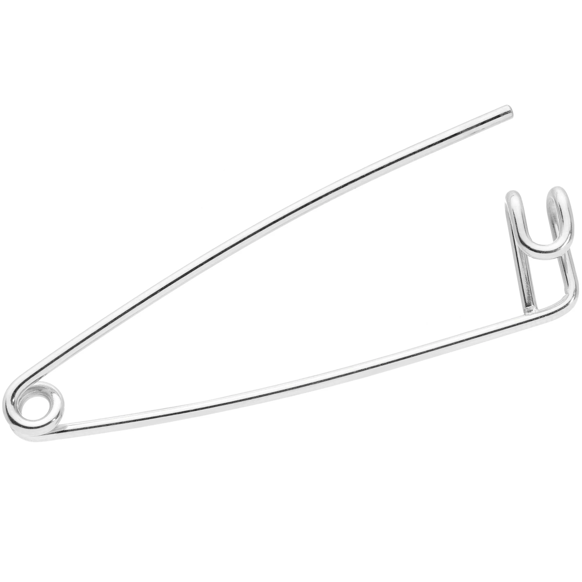 16G Punk Rock Safety Pin Industrial Barbell 38mm - Image 3