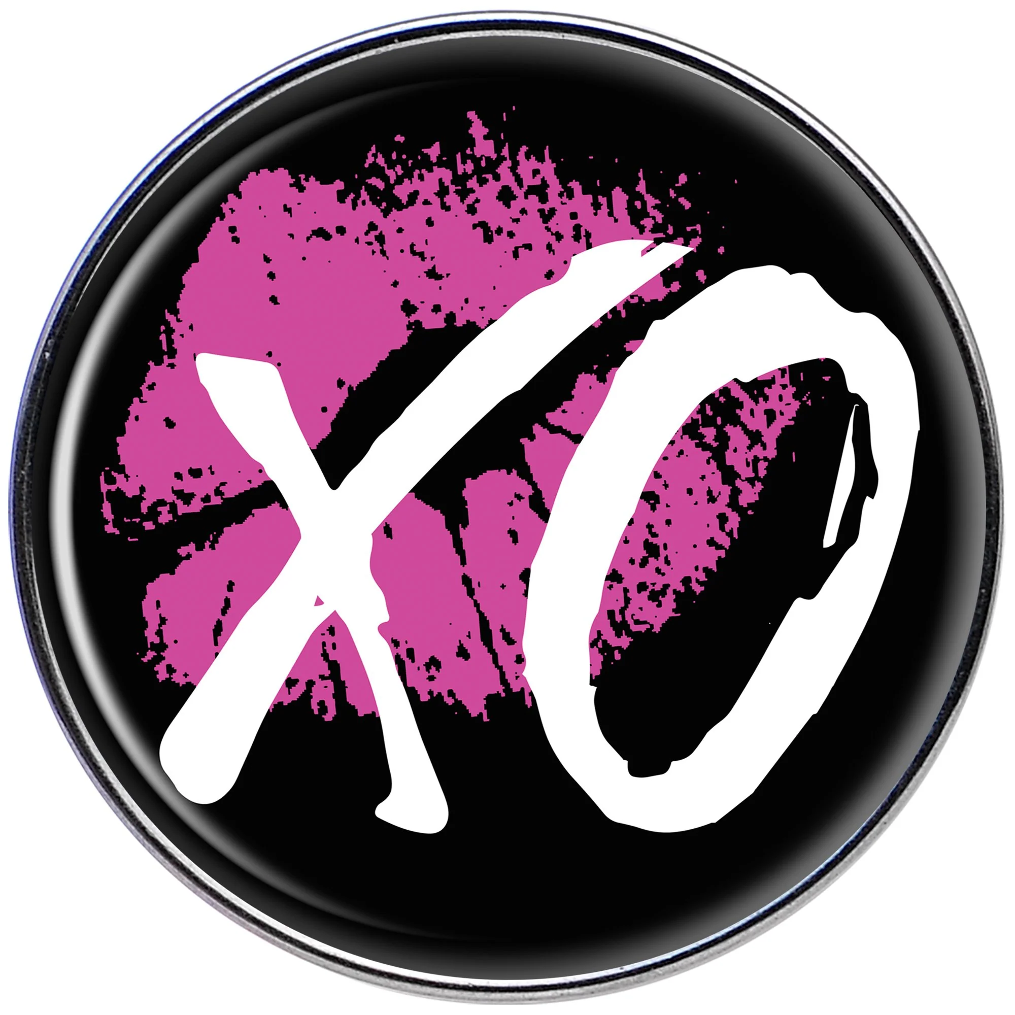 16G 1/4 Pink Lips XO Kiss Tragus Cartilage Earring - Image 2