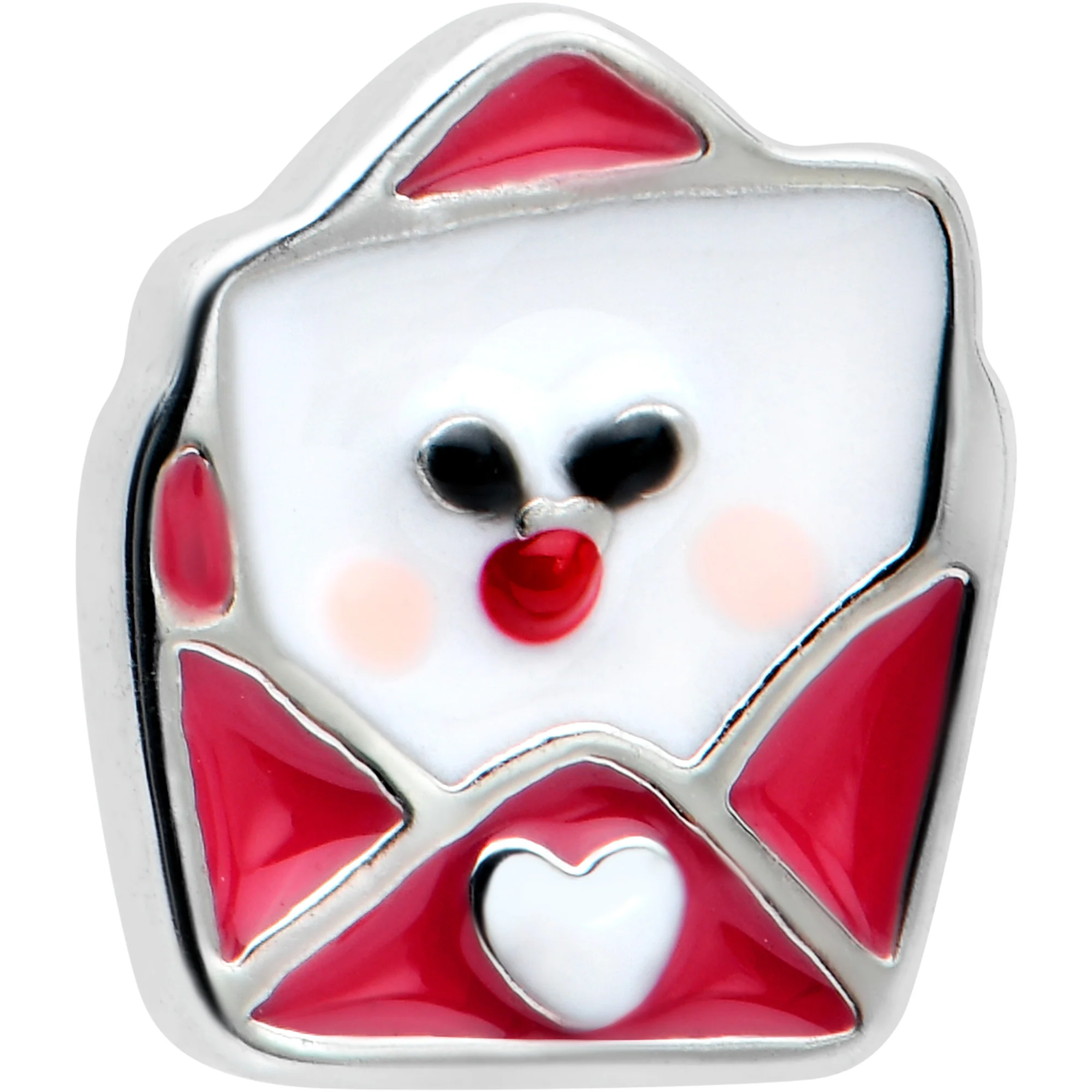 16G 1/4 Sweet Love Letter Valentine Cartilage Tragus Earring - Image 2