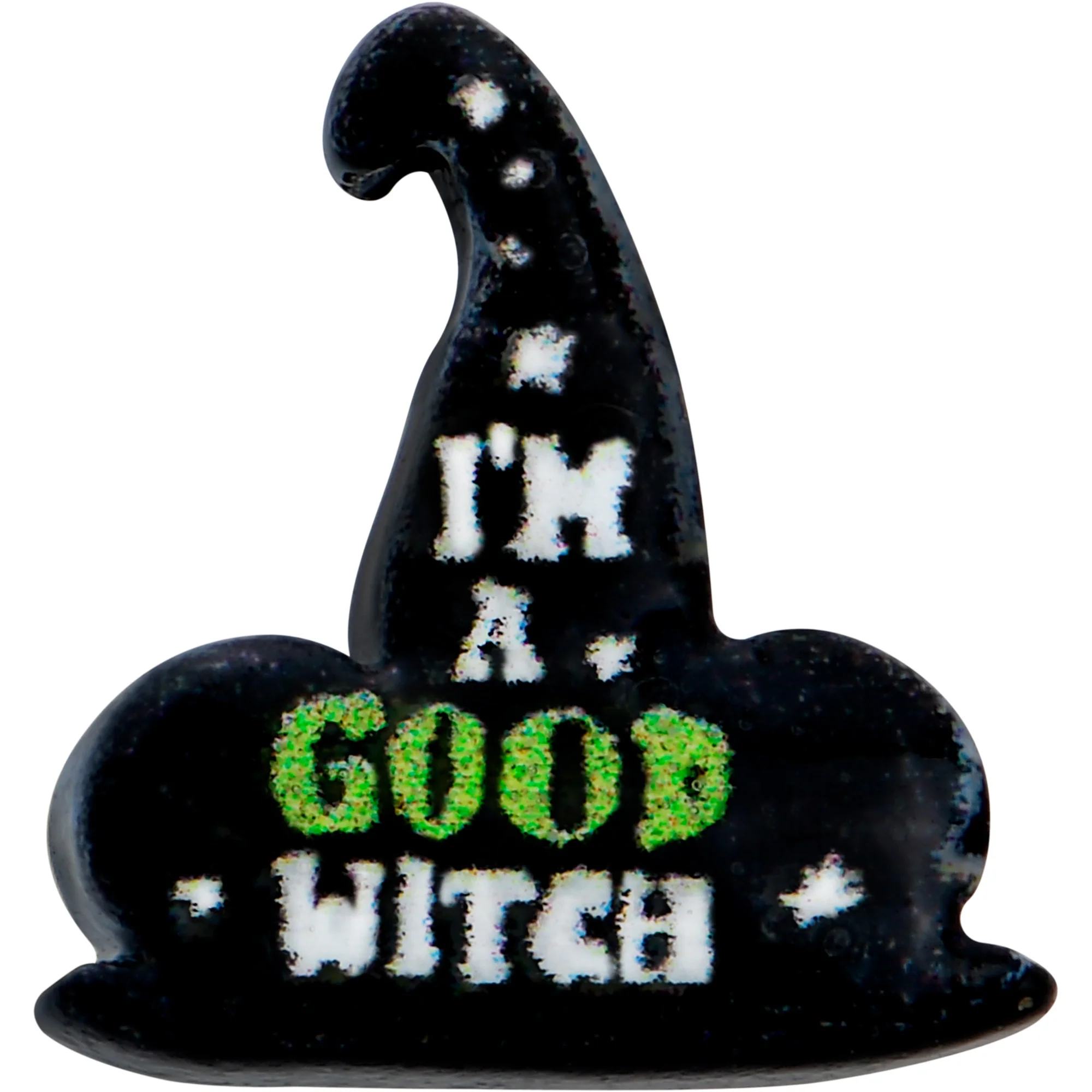 16G 5/16 Good Witch Hat Glow in the Dark Labret Monroe Tragus - Image 2