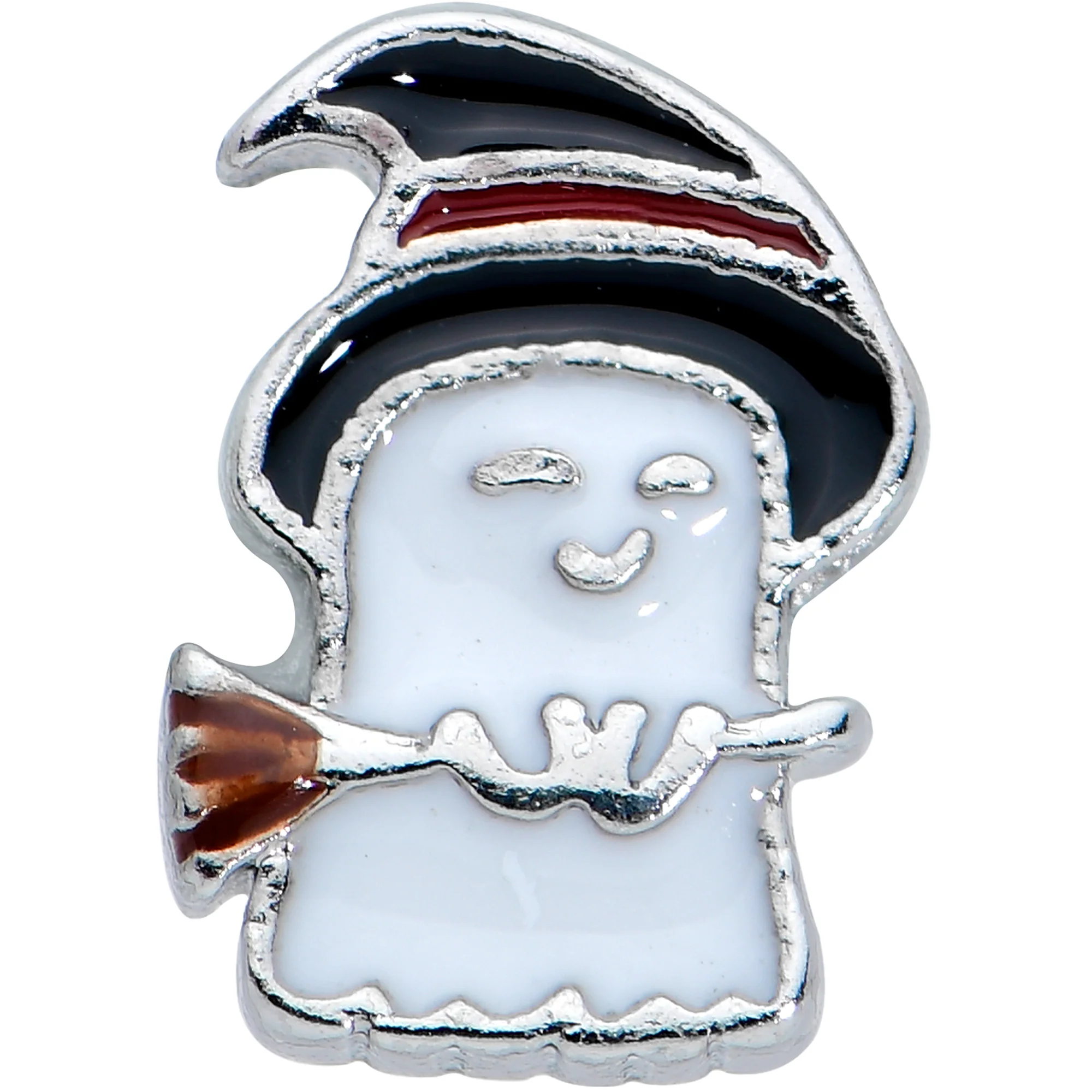 16G 5/16 Witch Hat Ghost Halloween Labret Monroe Tragus - Image 2