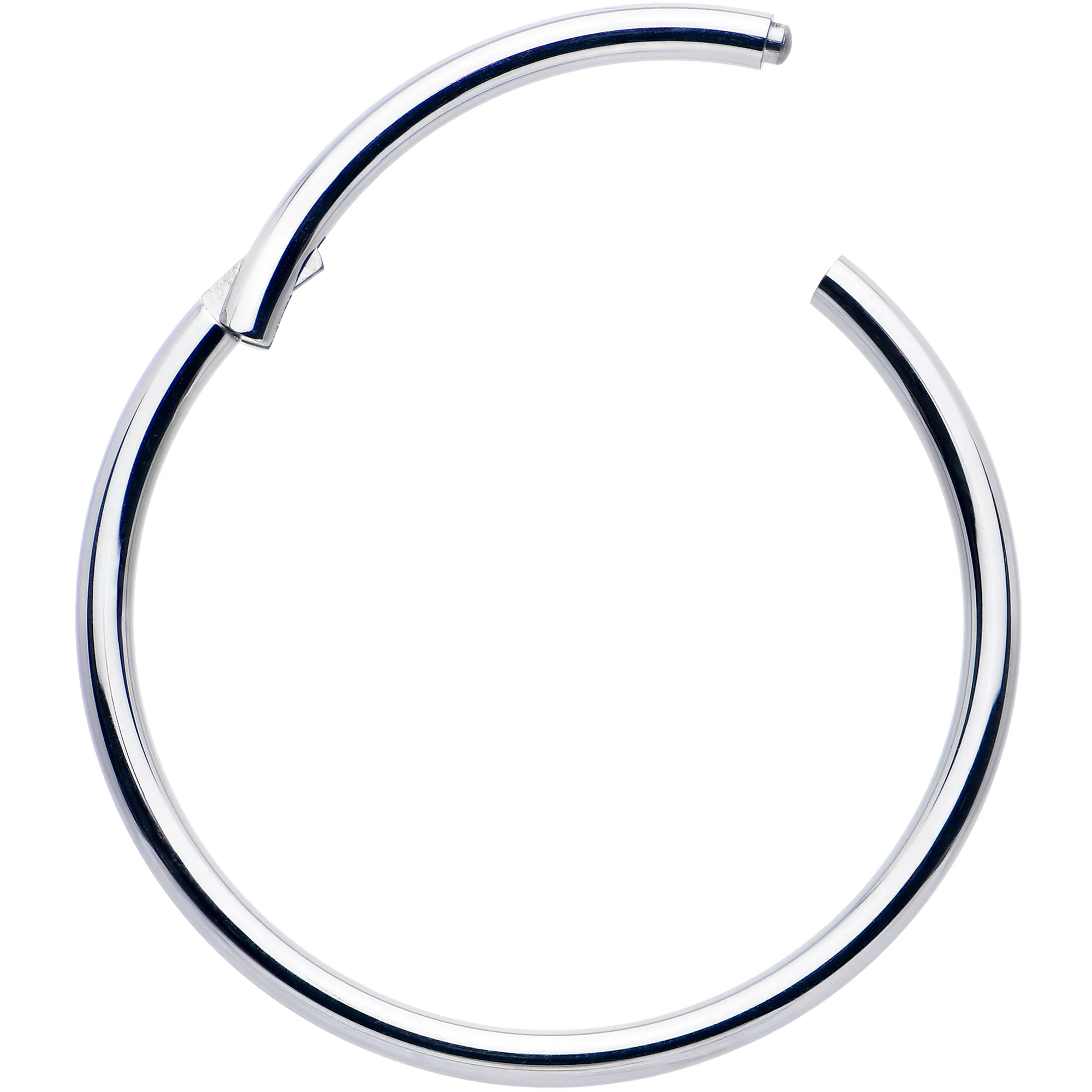 16G 5/8 316L Surgical Steel Precision Hinged Segment Hoop - Image 2