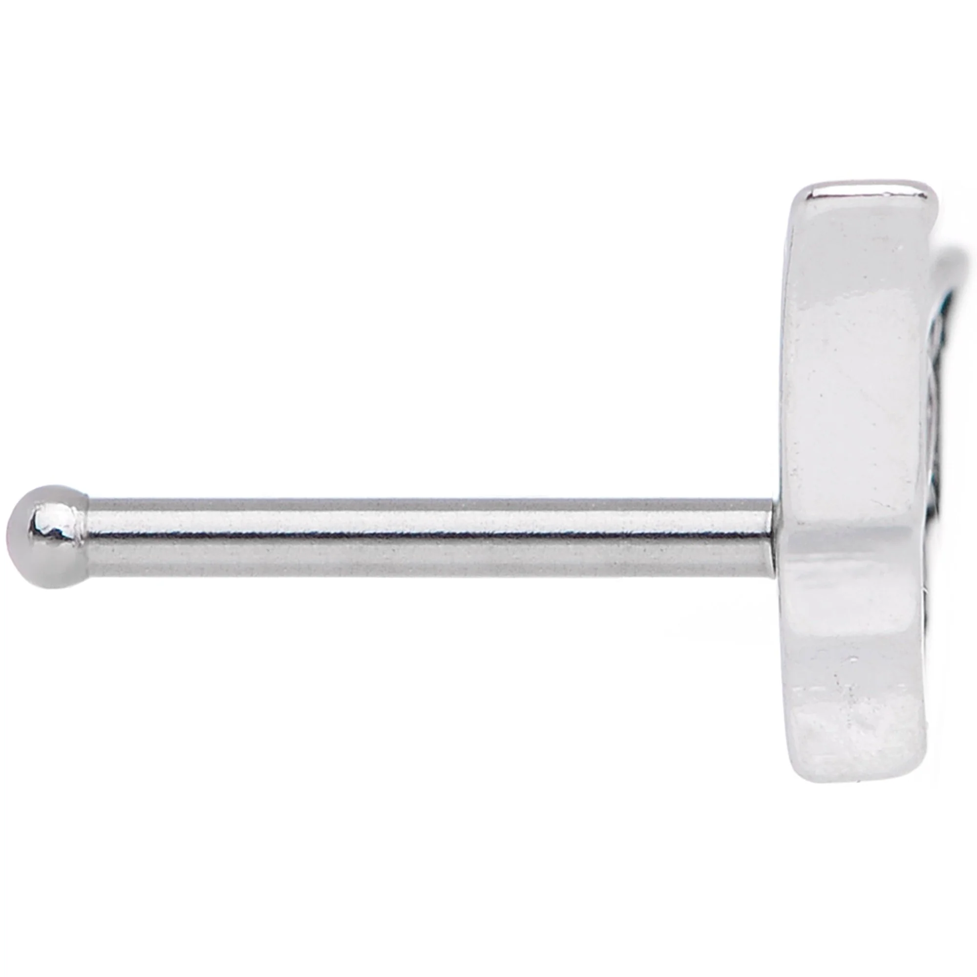 20G 1/4 Halloween Bat Nose Bone - Image 3