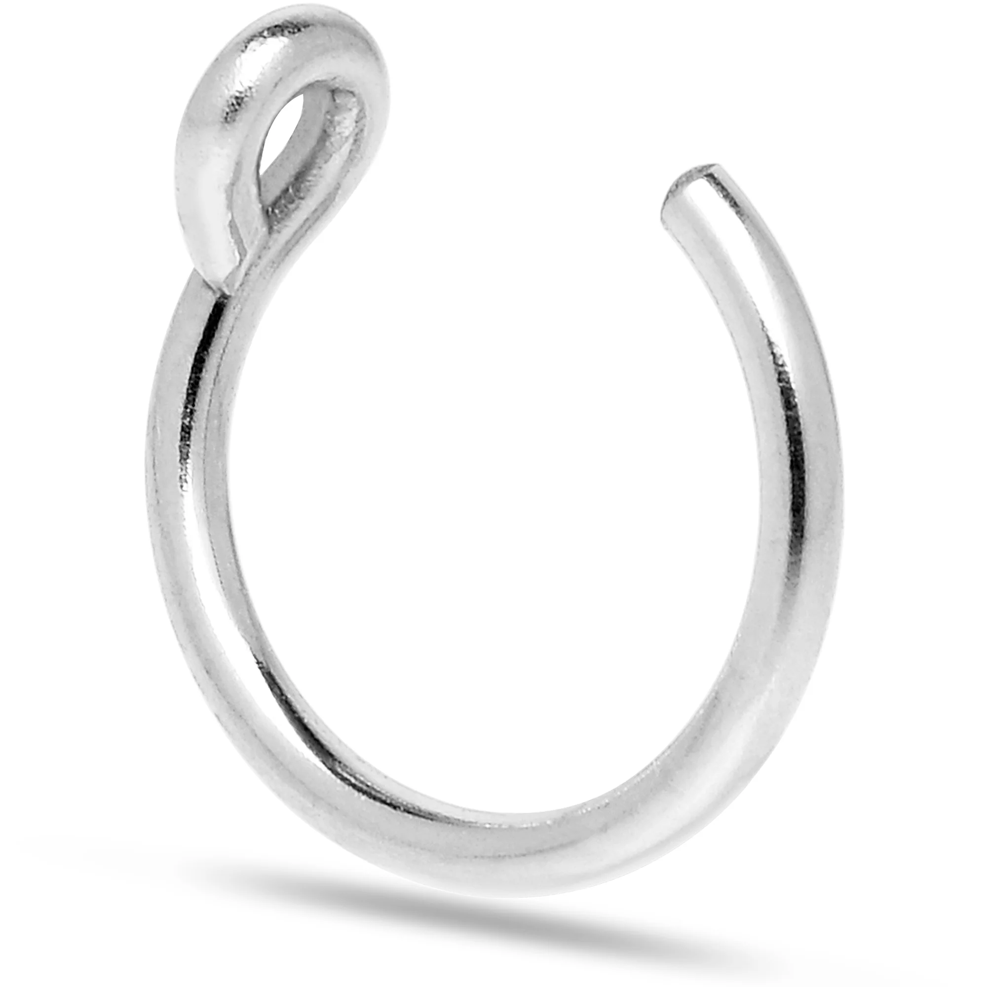 3 Pack 14k Gold Filled and 925 Silver Fake Nose Rings - Image 4