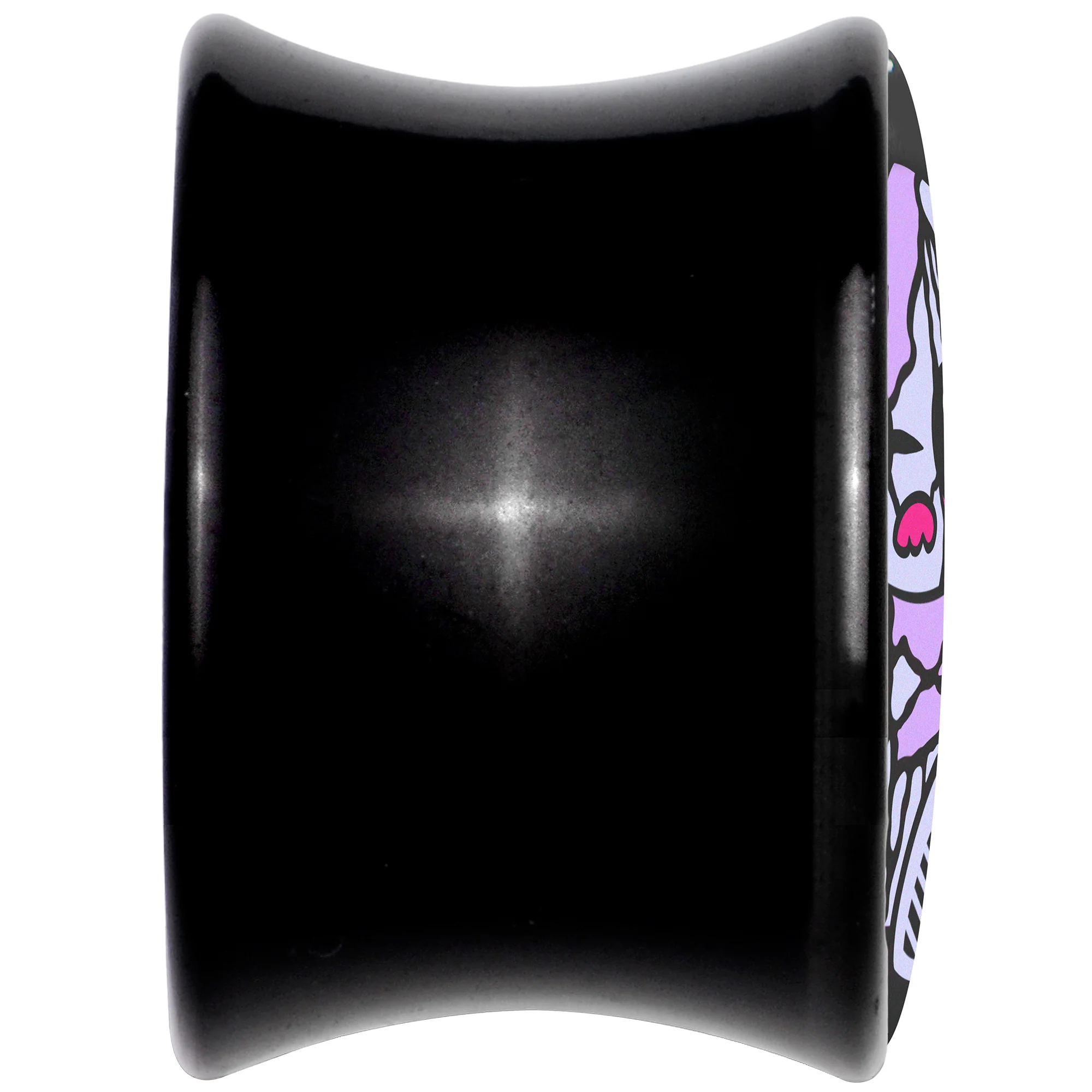 Attitude Teddy Bear Black Acrylic Saddle Plug Set by Onyx O - Image 5