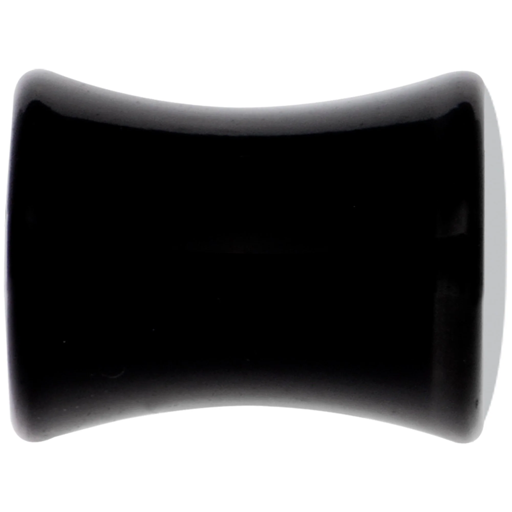 Black Acrylic Pink Black Skull Saddle Plug Set 2G - Image 3
