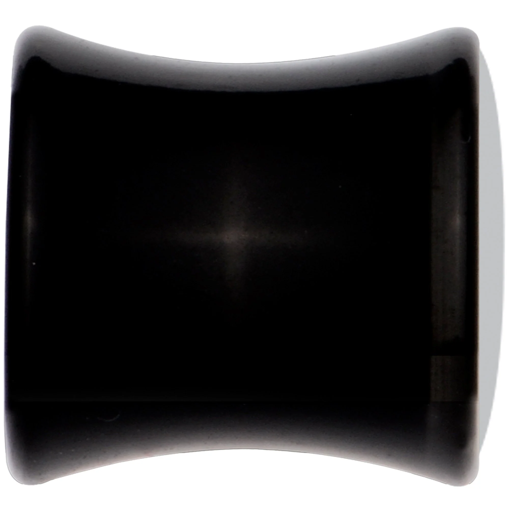 Black Acrylic Pink Grenade Saddle Plug Set 0G - Image 3