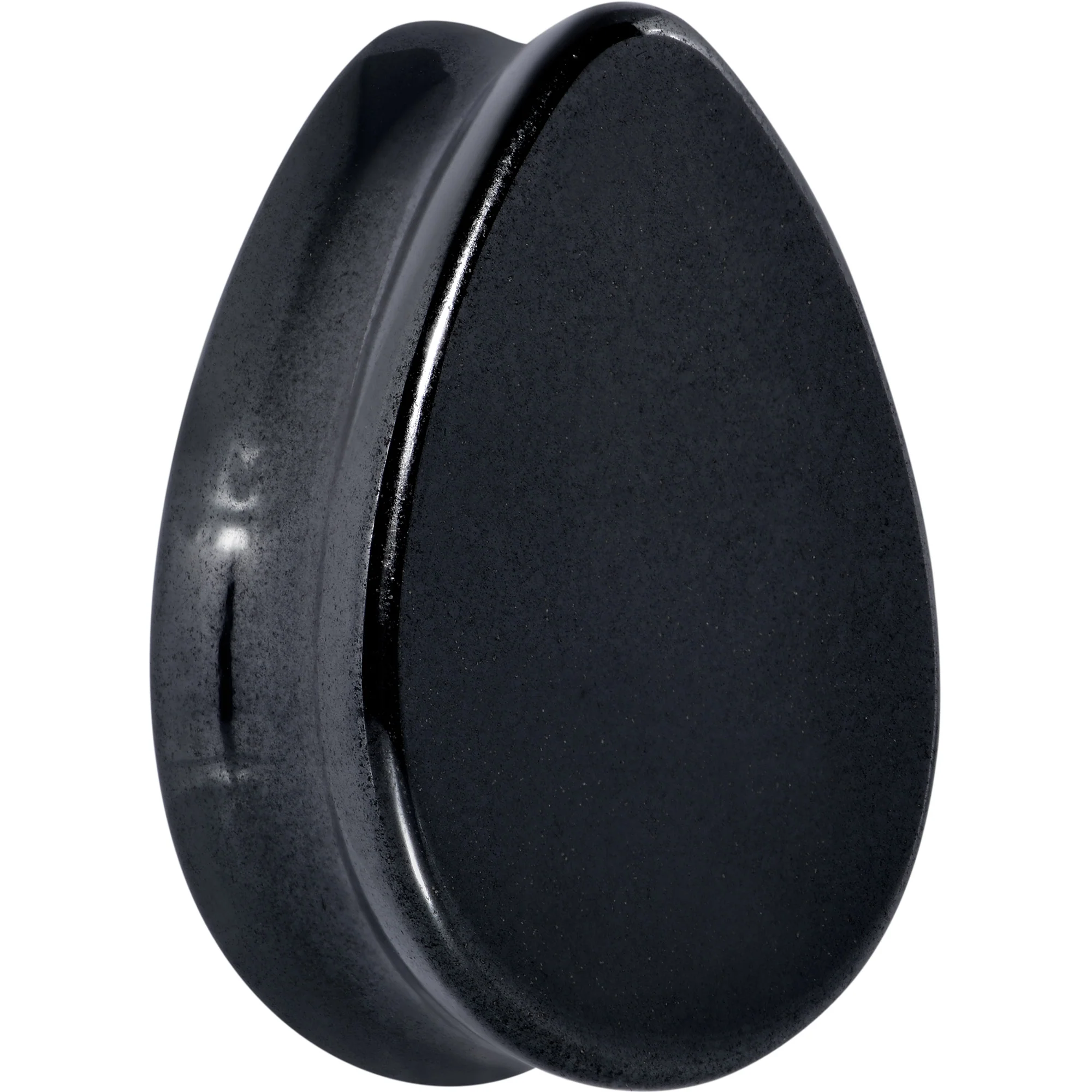 Black Hematite Stone Drop Saddle Plug Set - Image 3