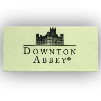 Black Plated Downton Abbey Arabesque Dangle Earrings - Image 2