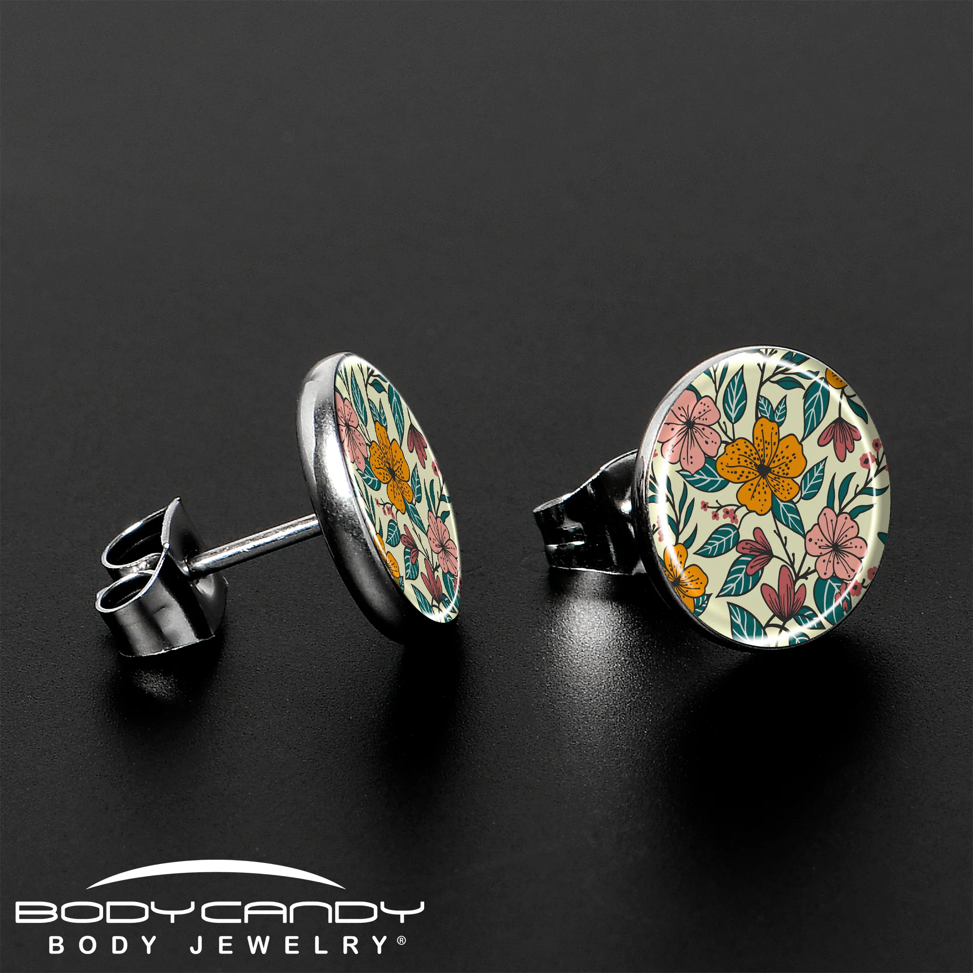 Blossom Creation Wildflower Flowers Stud Earrings by Onyx O - Image 3