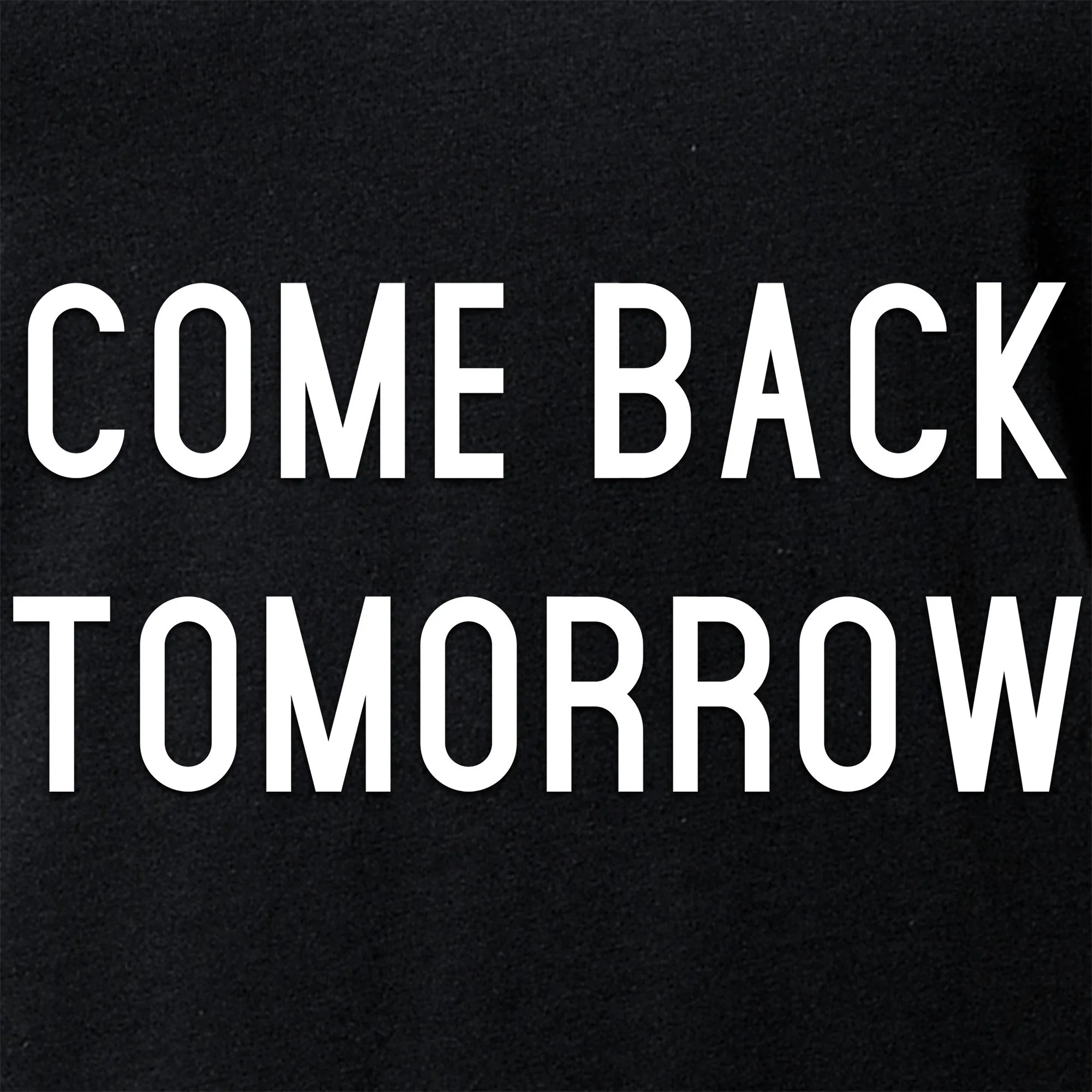 Come Back Tomorrow Tapered V-Neck Tee Shirt - Image 5