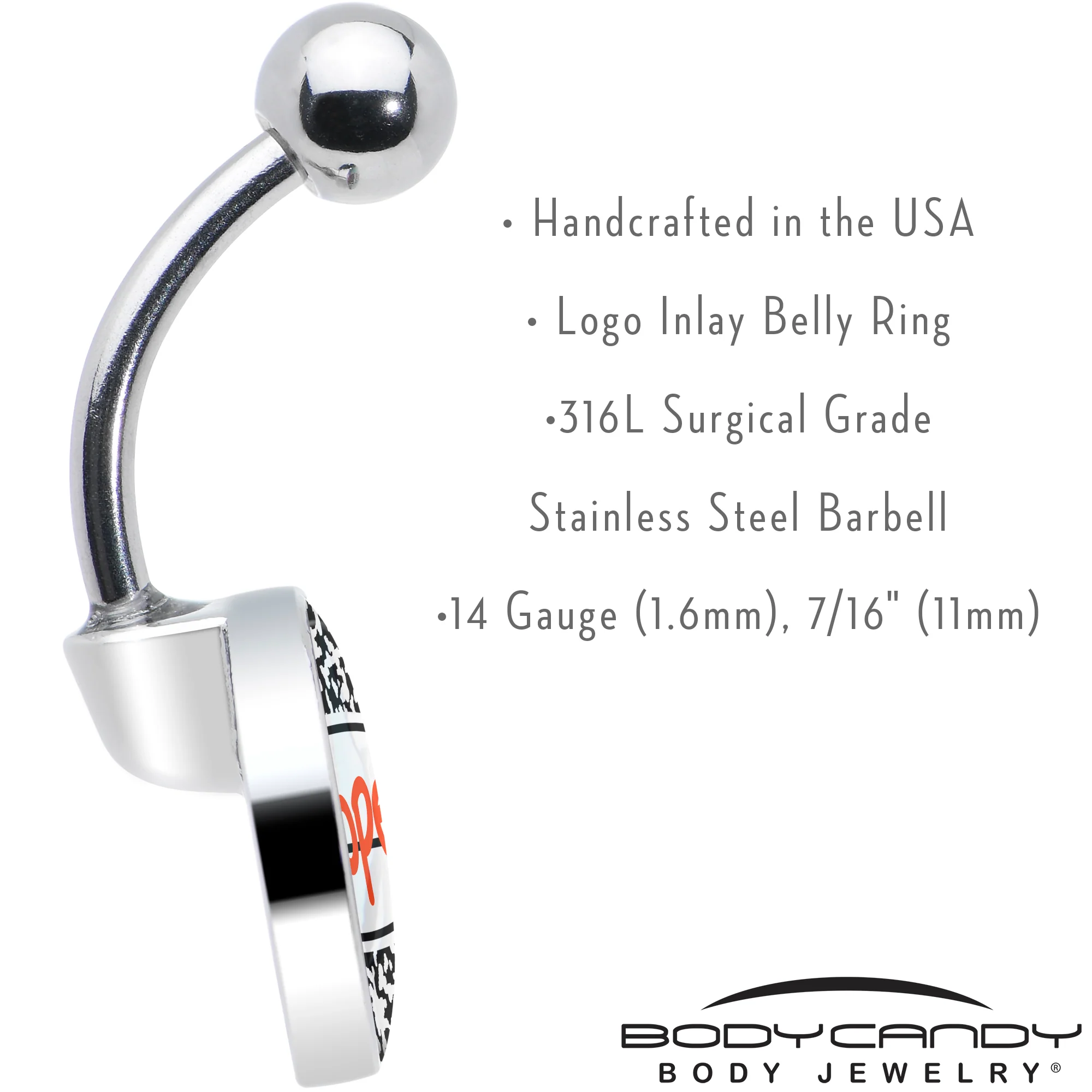 Dope Composition Notebook Belly Ring by Onyx O - Image 7