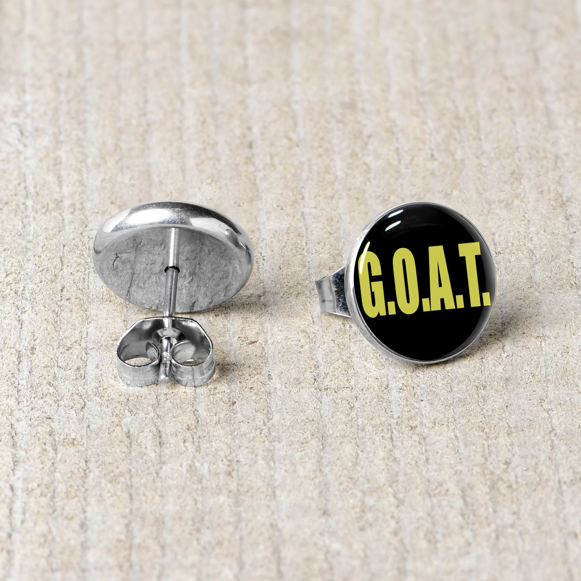 G.O.A.T. Stud Earrings by Onyx O - Image 5