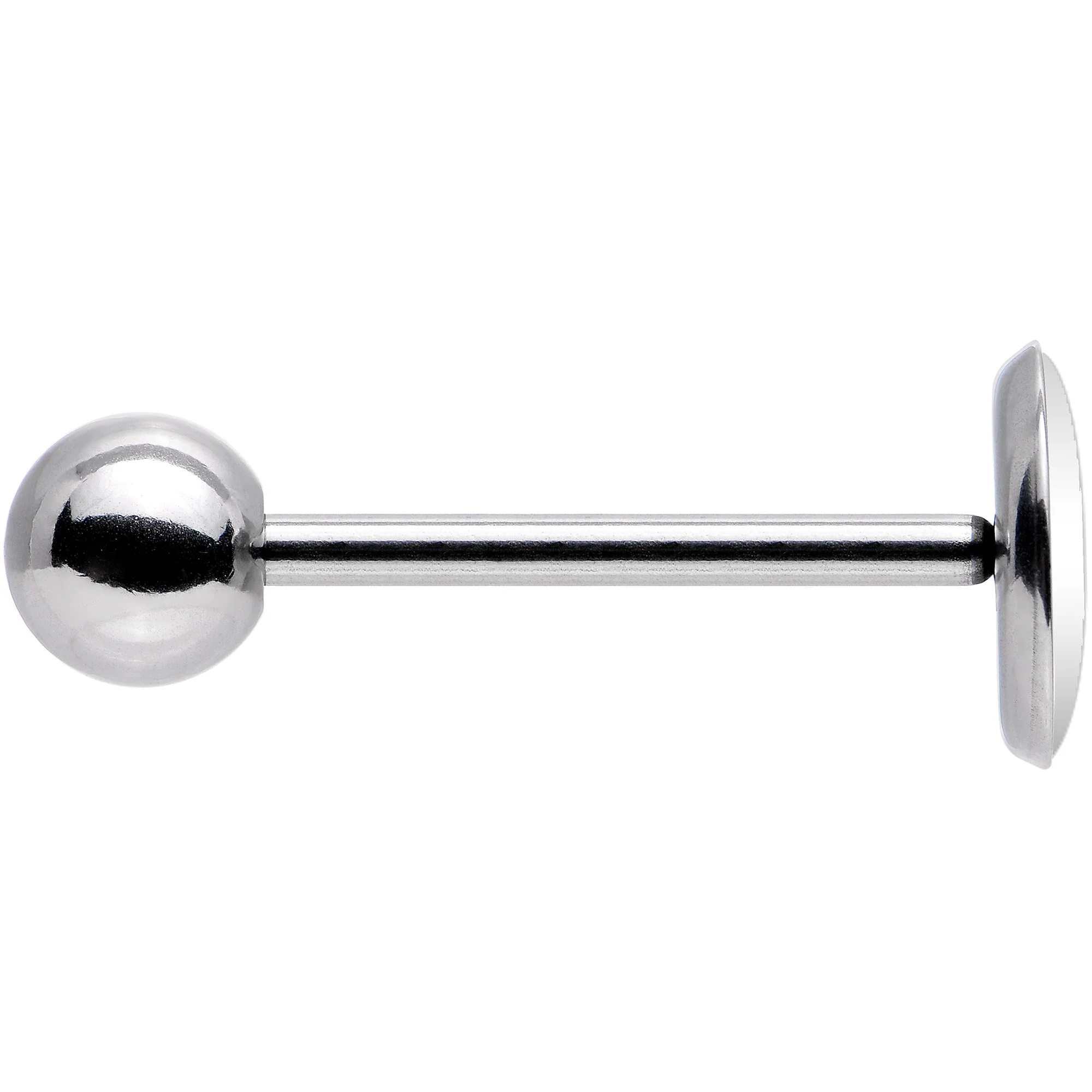 Holiday Rustic Wood Moose Barbell Tongue Ring - Image 3