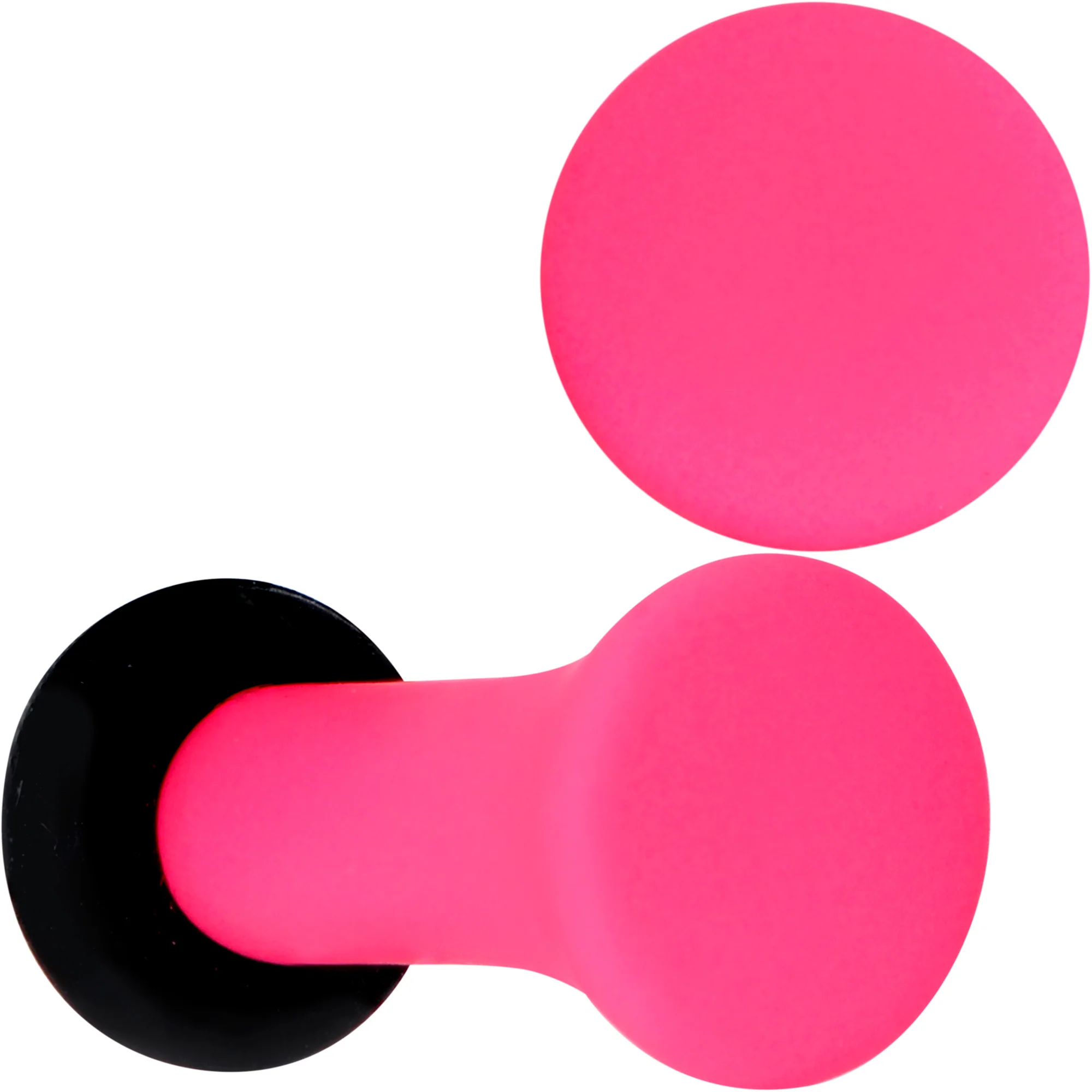Hot Hot Pink Matte Single Flare Plug Set - Image 6