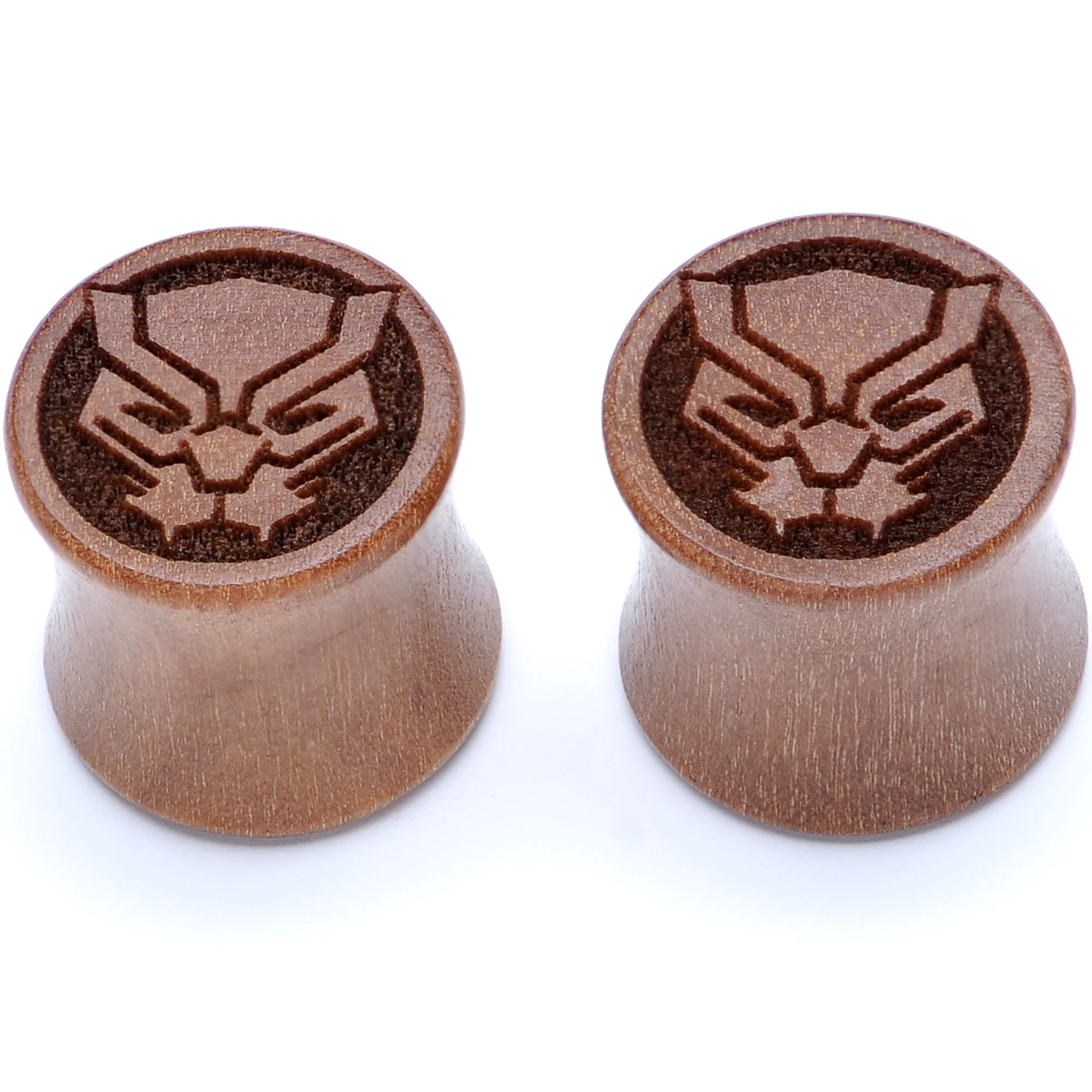 Licensed Marvel Black Panther Sawo Wood Saddle Plug Set - Image 2