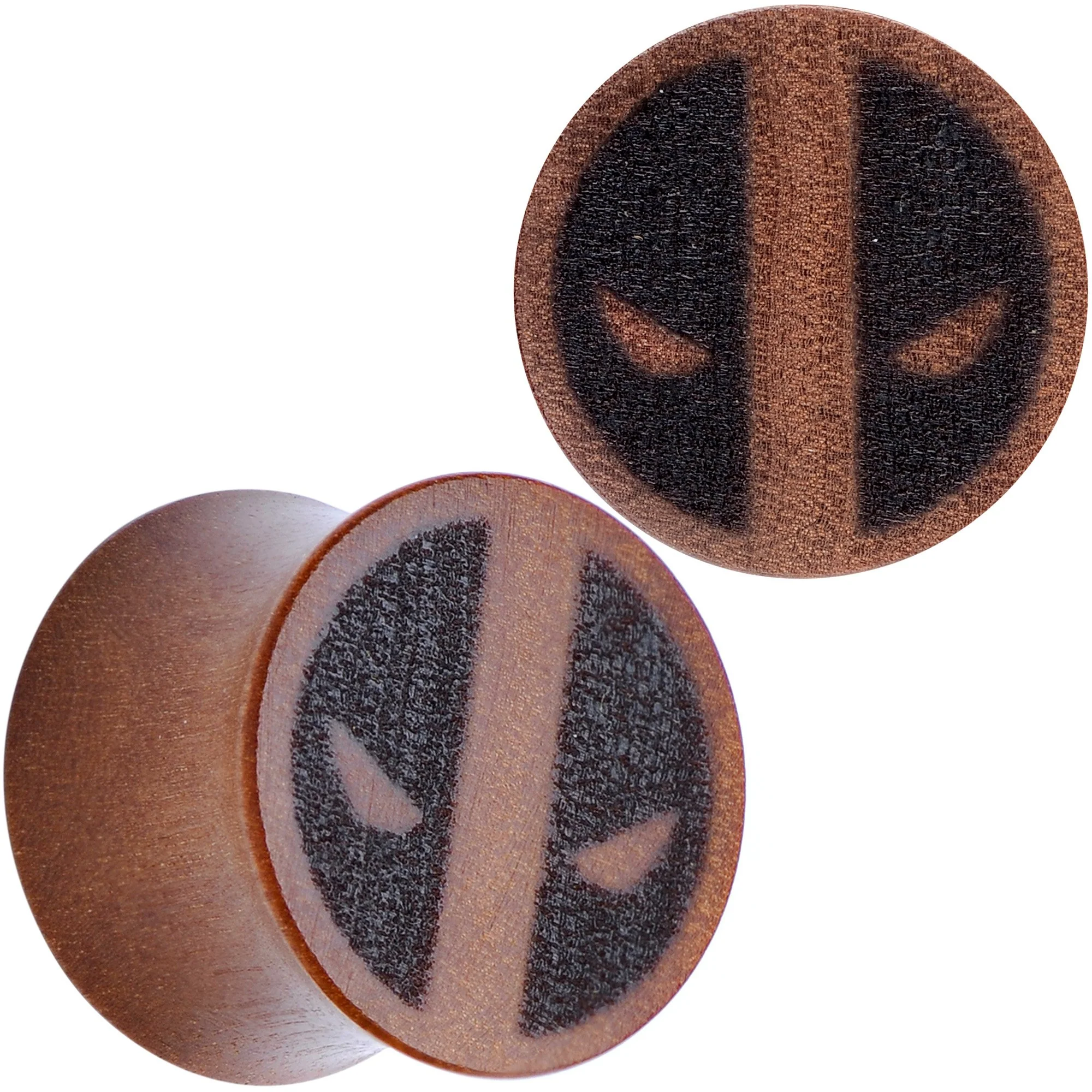 Licensed Marvel Deadpool Sawo Wood Saddle Plug Set - Image 9