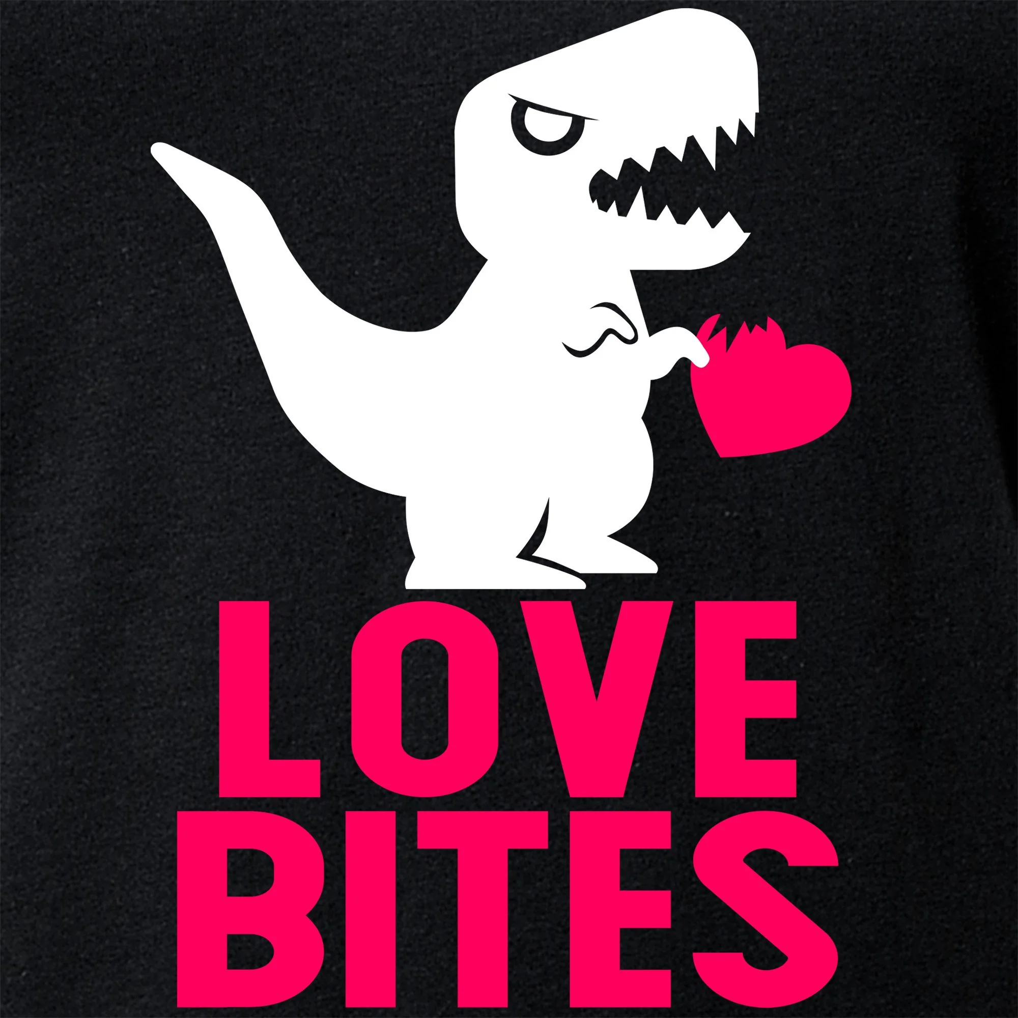 Love Bites Tapered V-Neck Tee Shirt - Image 6
