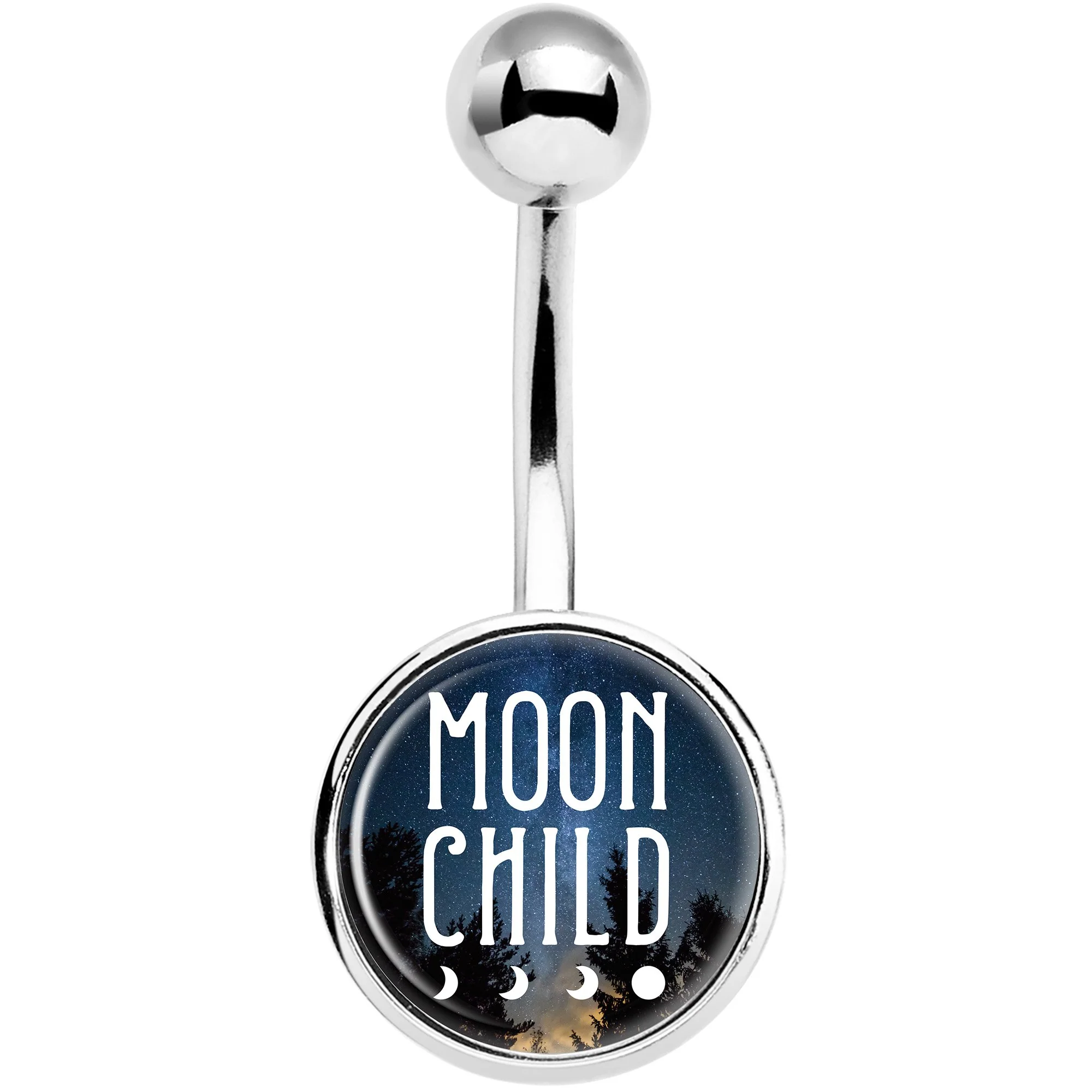 Moon Child Belly Ring - Image 2