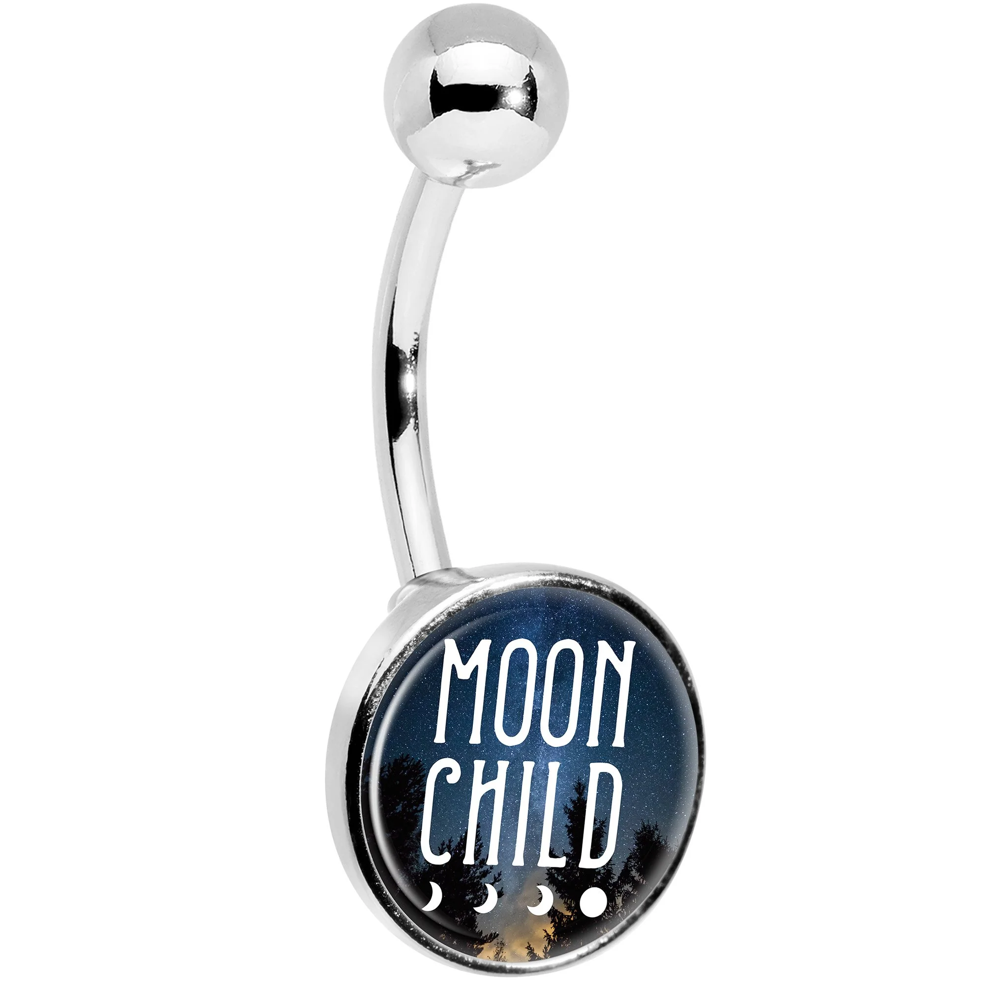 Moon Child Belly Ring - Image 3