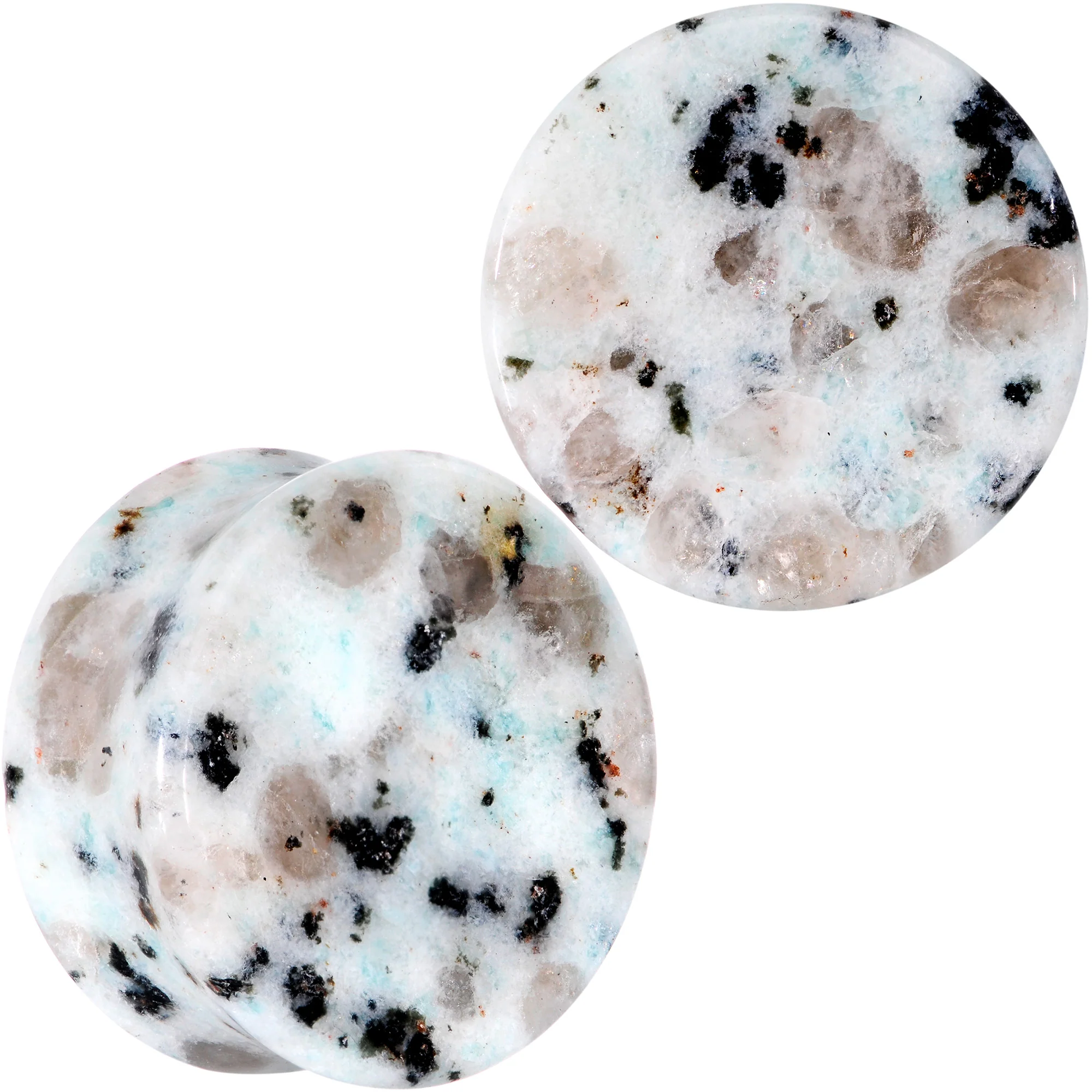 Natural Tianshan Jade Stone Saddle Plug Set - Image 12