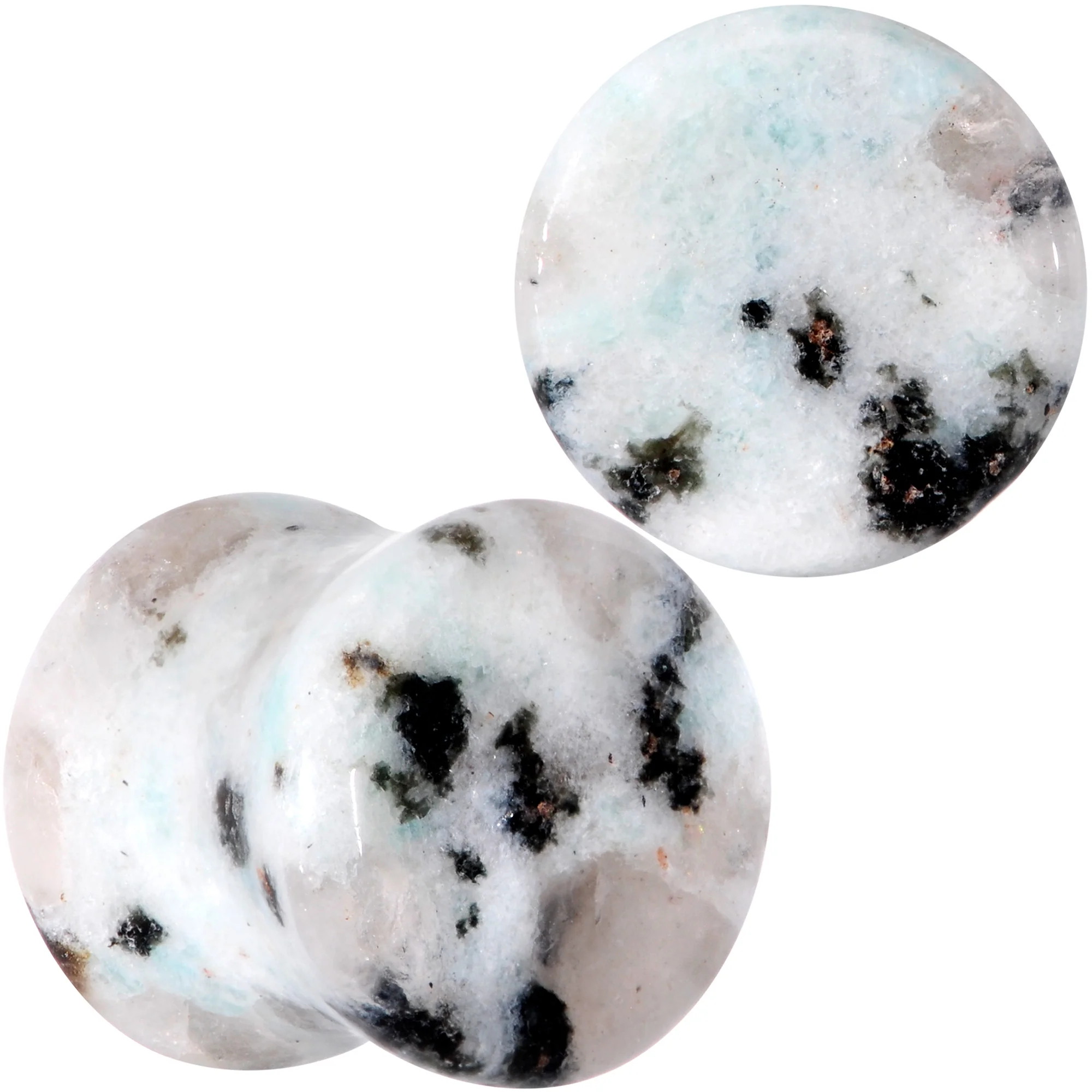 Natural Tianshan Jade Stone Saddle Plug Set - Image 4