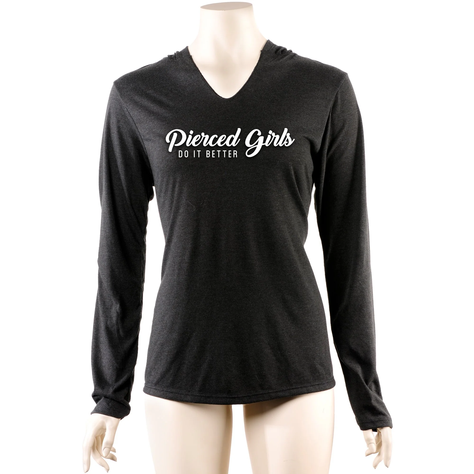 Pierced Girls Do It Better Tapered Long Sleeve Hoodie - Image 4