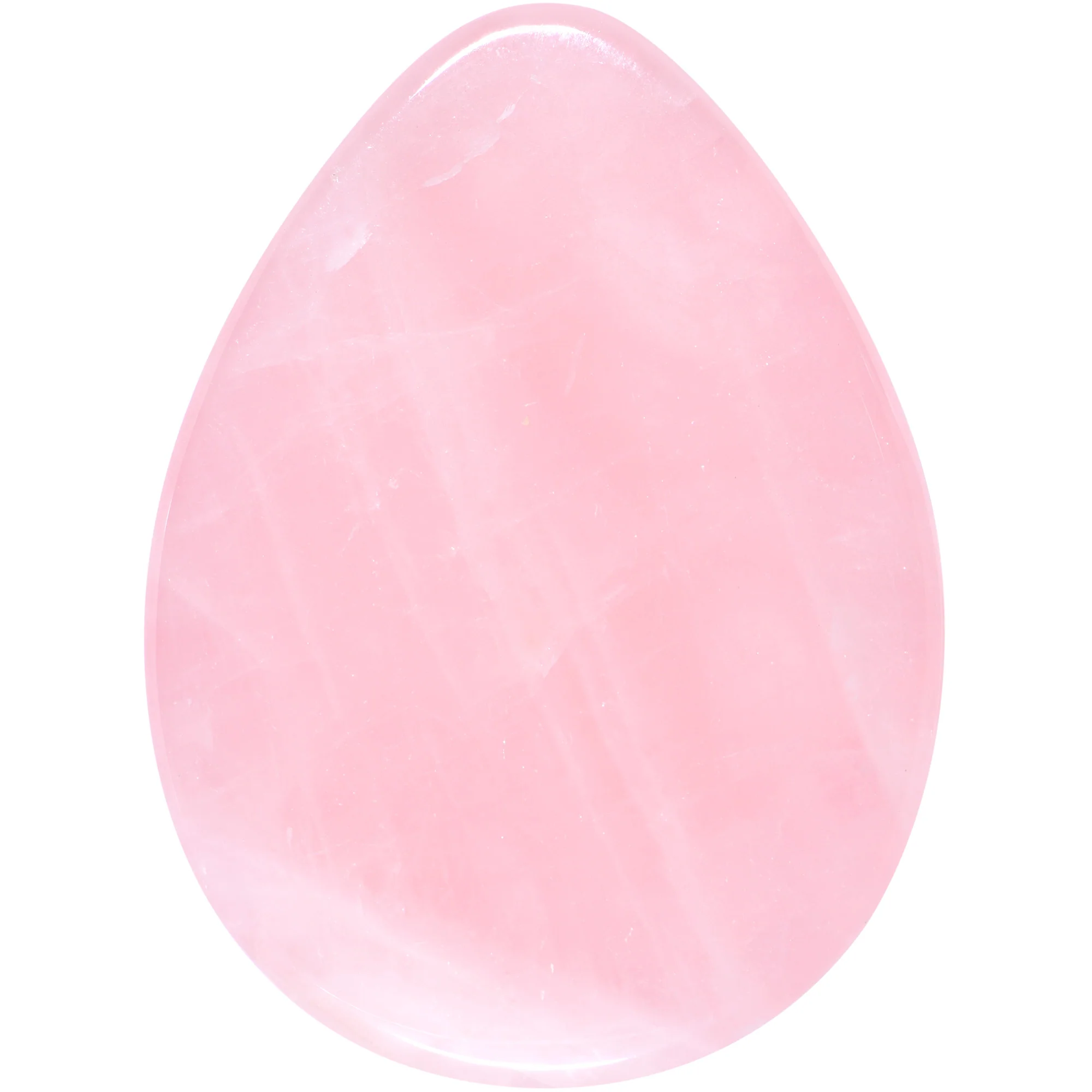 Pink Rose Quartz Drop Saddle Plug Set - Image 3