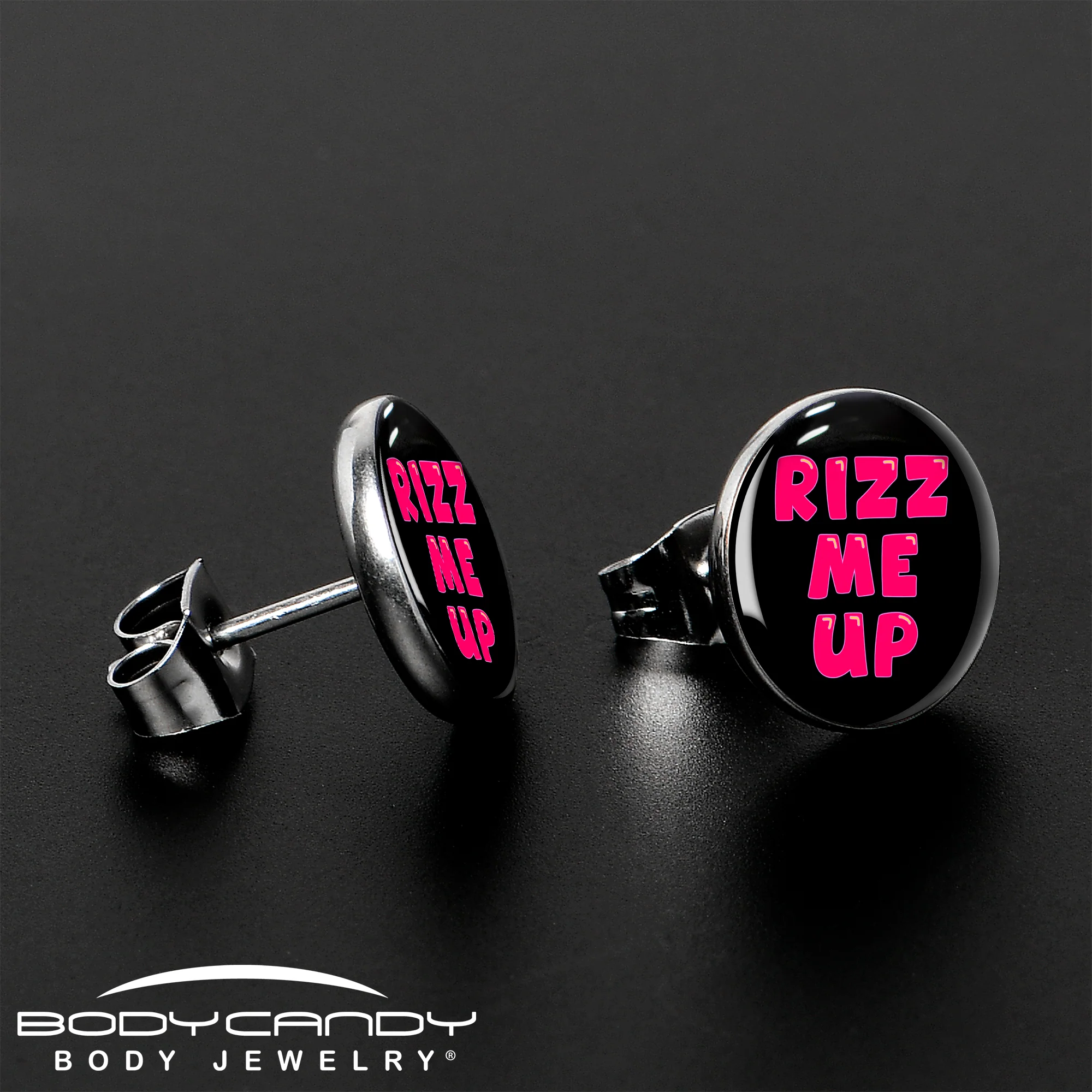 RIZZ ME UP Stud Earrings by Onyx O - Image 3