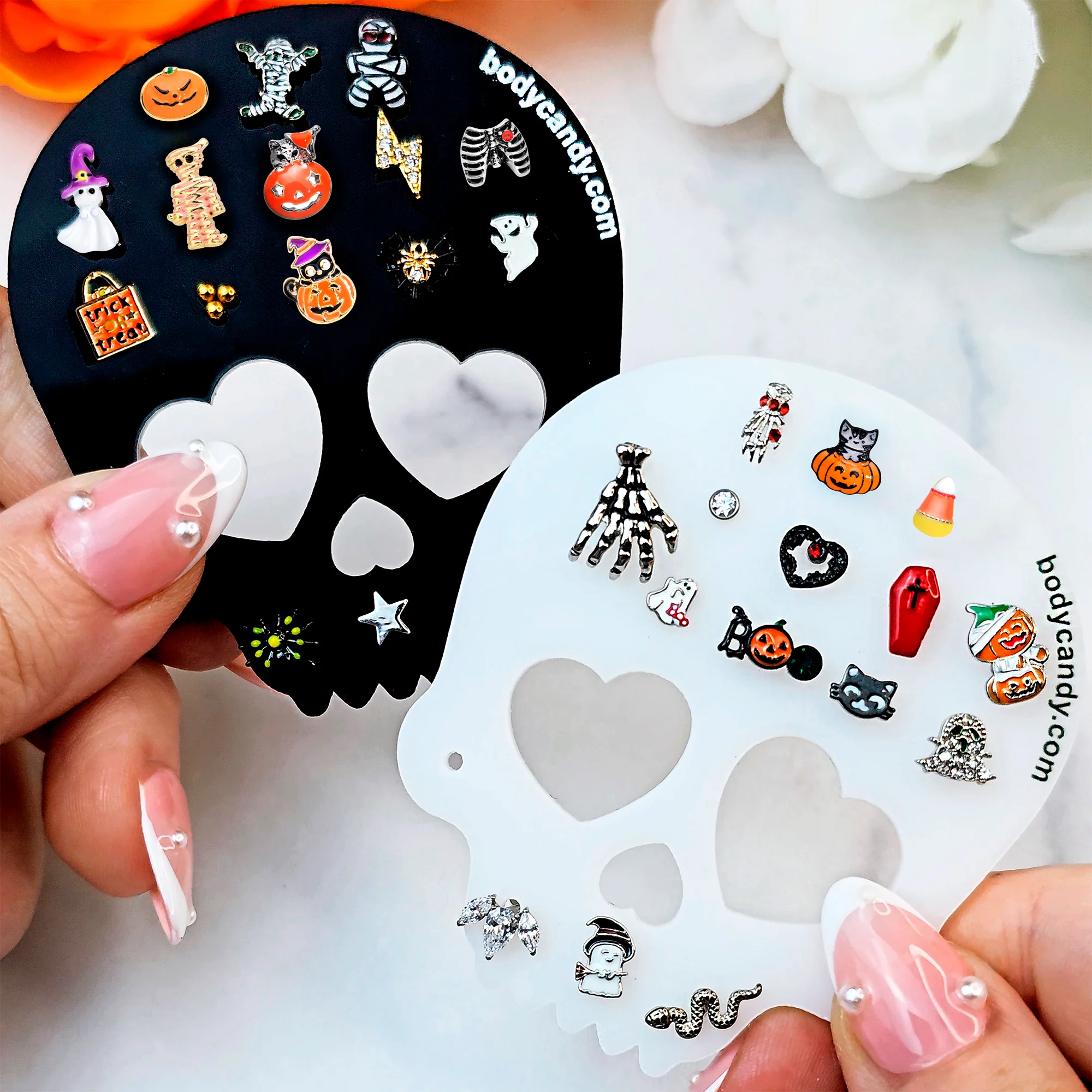 Skull Travel Flat Back Earring Palette - Image 2