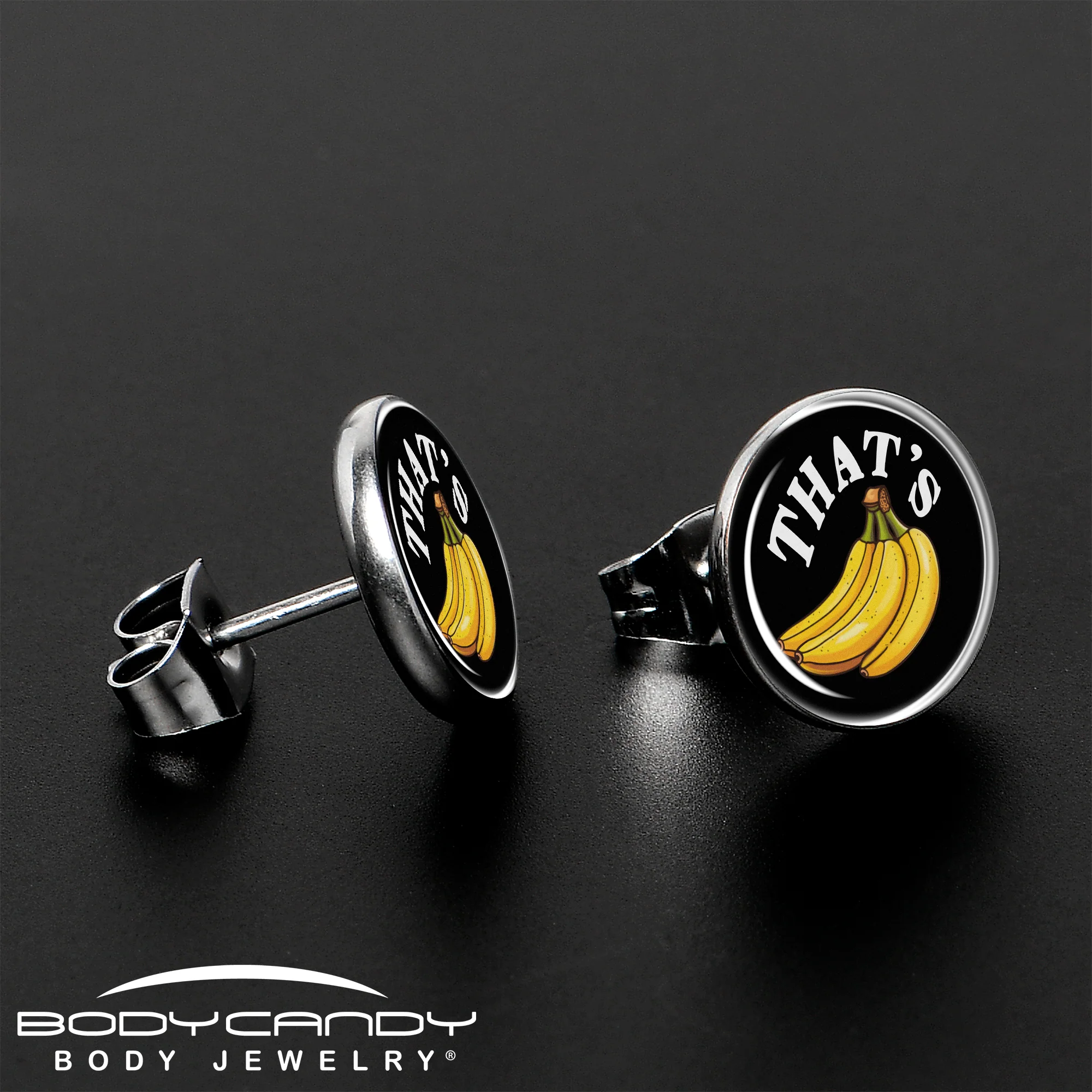 That is Bananas Stud Earrings by Onyx O - Image 3