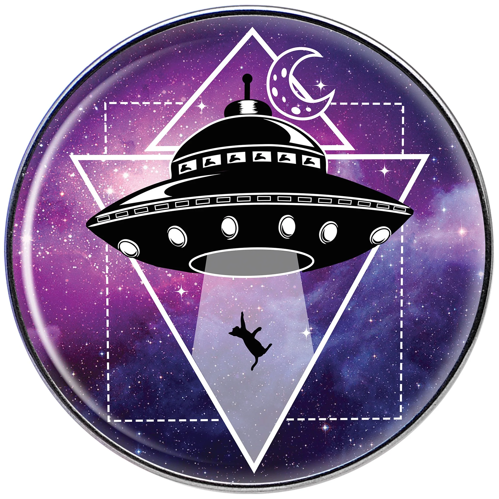 UFO Cat Abduction Tragus Cartilage Earring - Image 2
