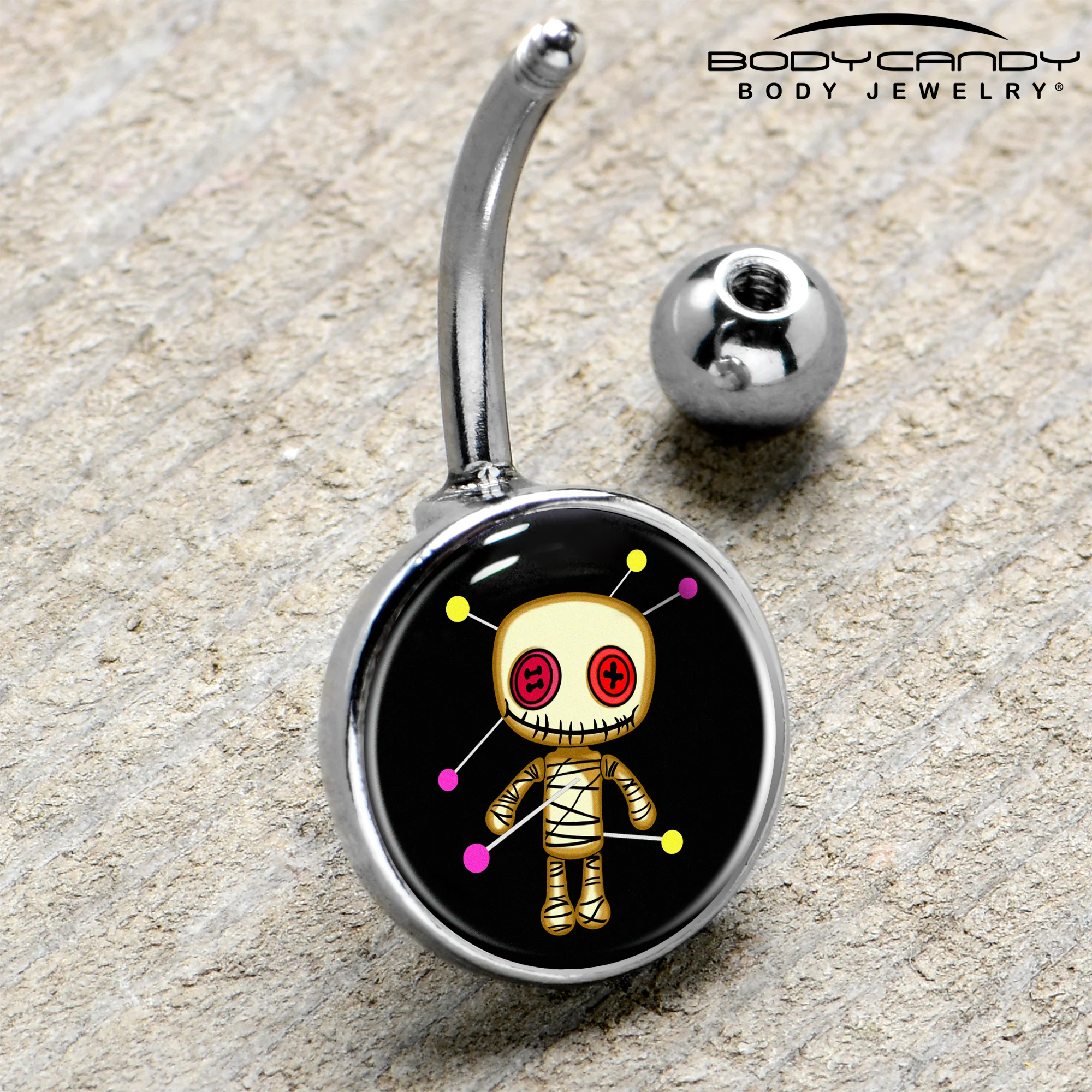 Voodoo Doll Belly Ring by Onyx O - Image 4