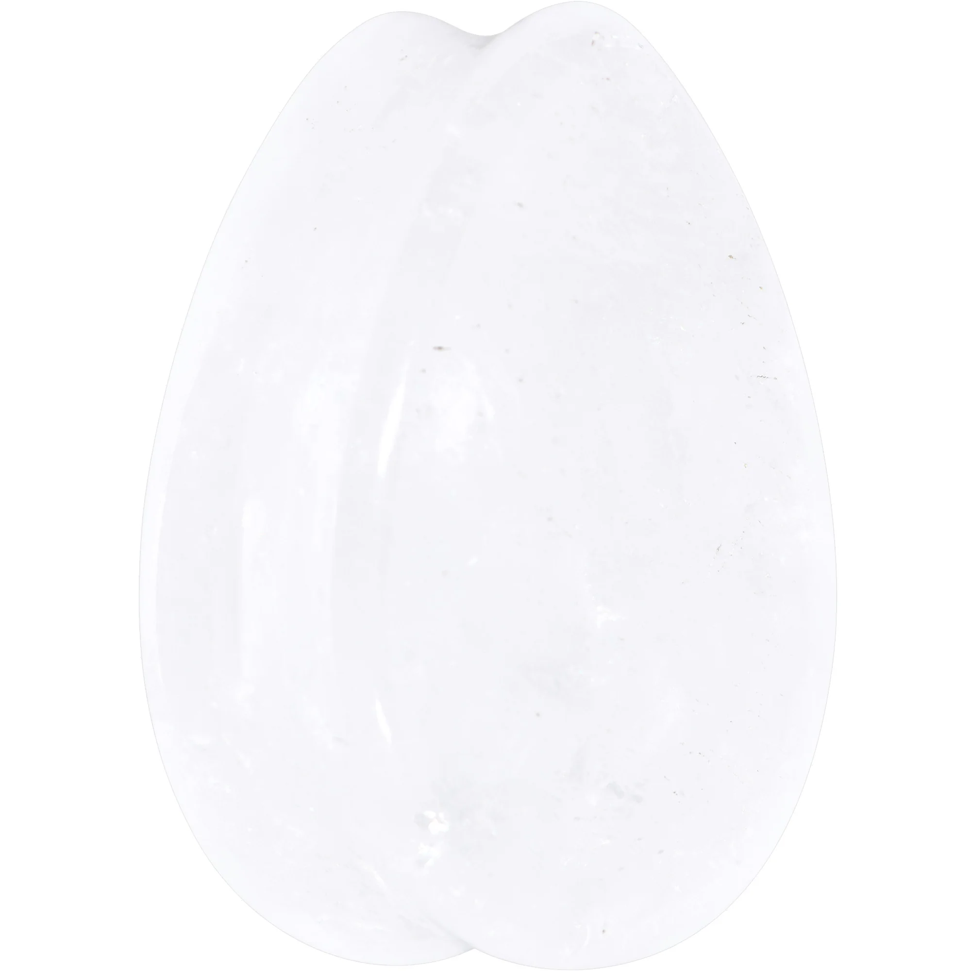 White Cloudy Quartz Drop Saddle Plug Set - Image 3