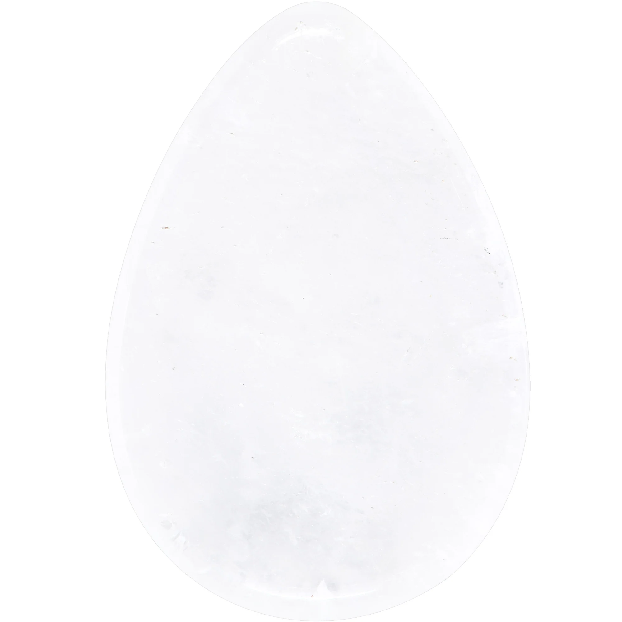 White Cloudy Quartz Drop Saddle Plug Set - Image 4