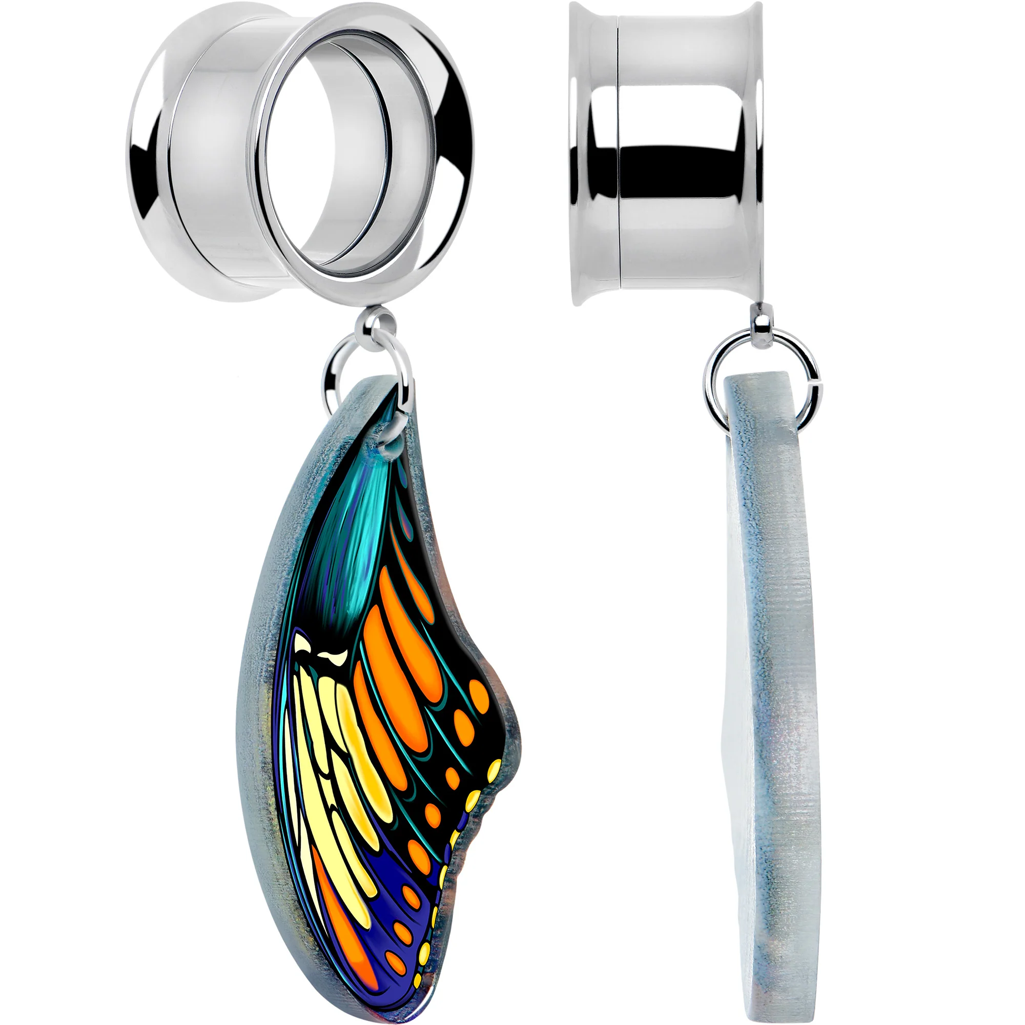 Wing of Butterfly Tunnels Dangle Plug Set by Onyx O - Image 2