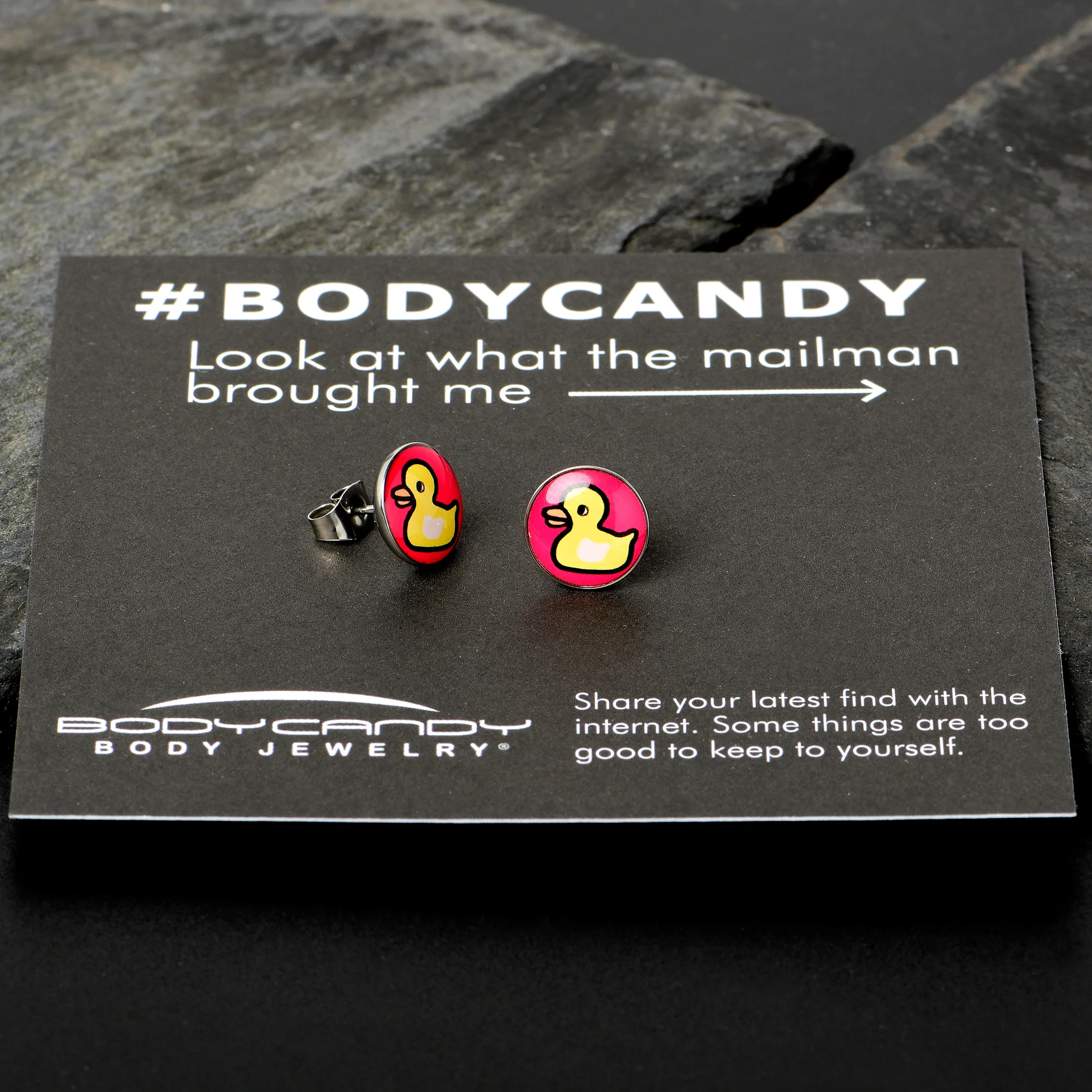 Yellow Ducky Stud Earrings by Onyx O - Image 7